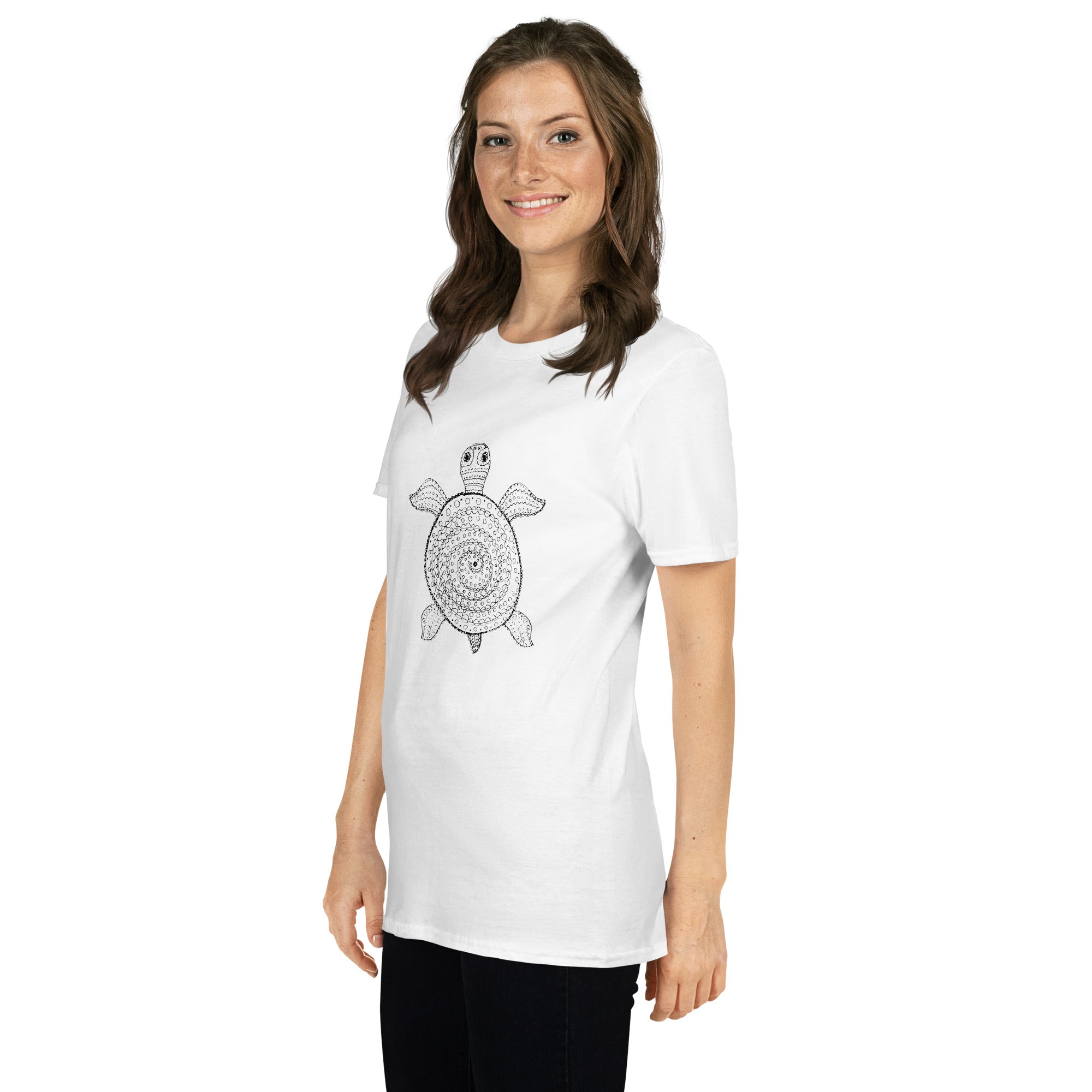 Short Sleeve Unisex T Shirt Turtle