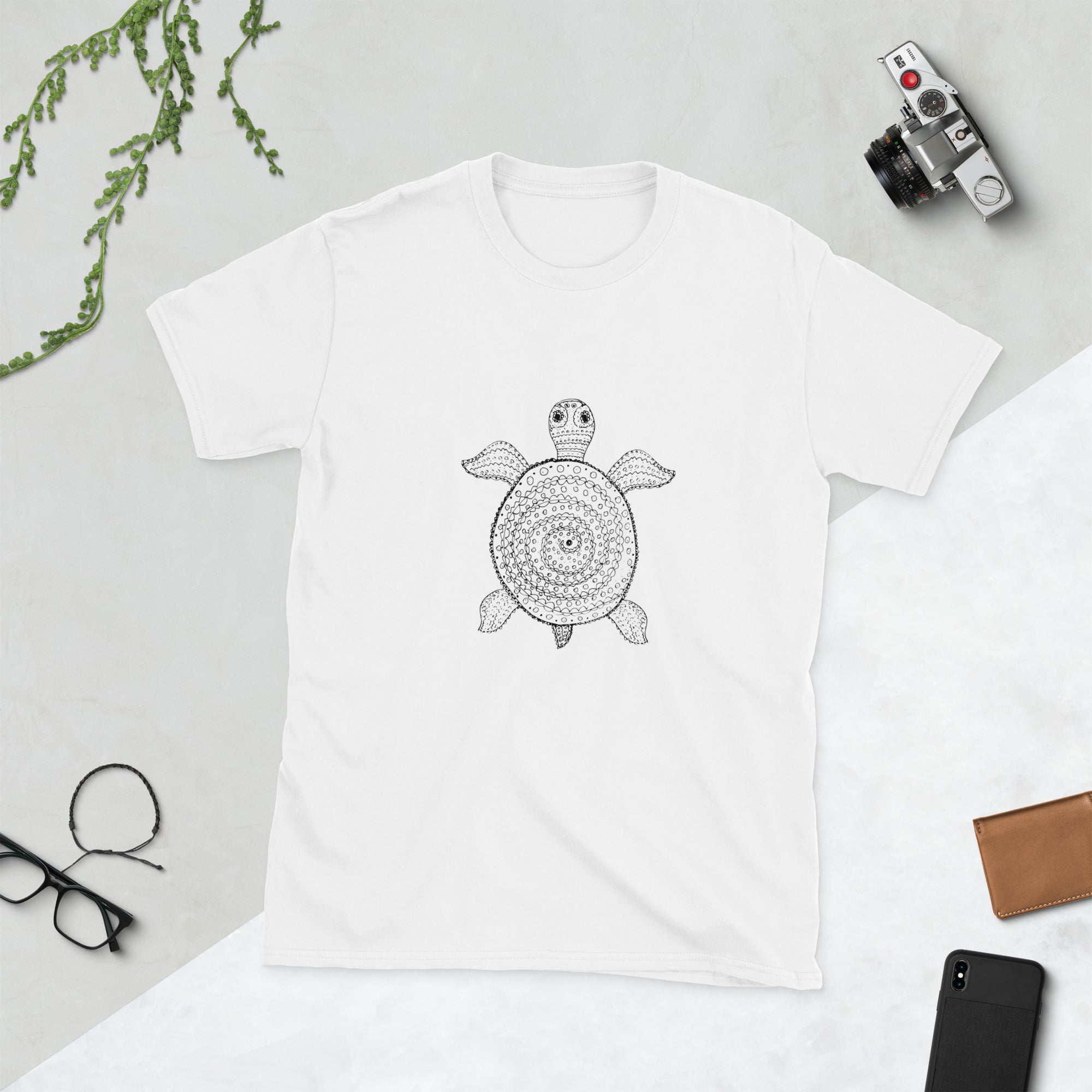 Short Sleeve Unisex T Shirt Turtle