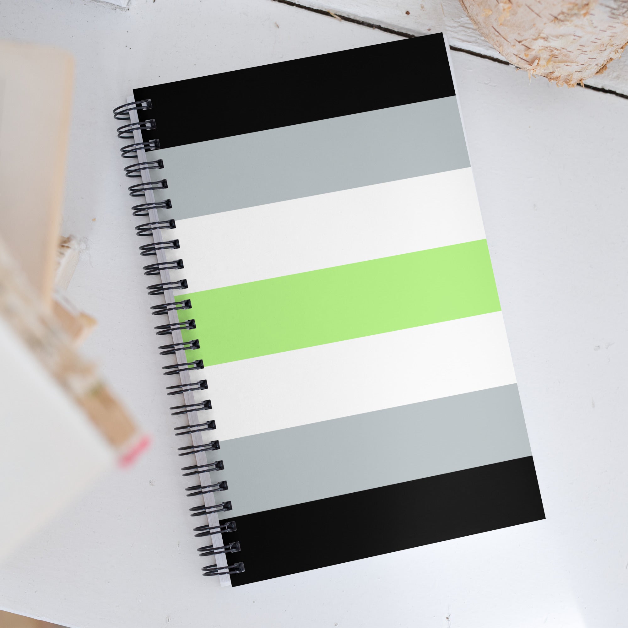 Spiral notebook Agender