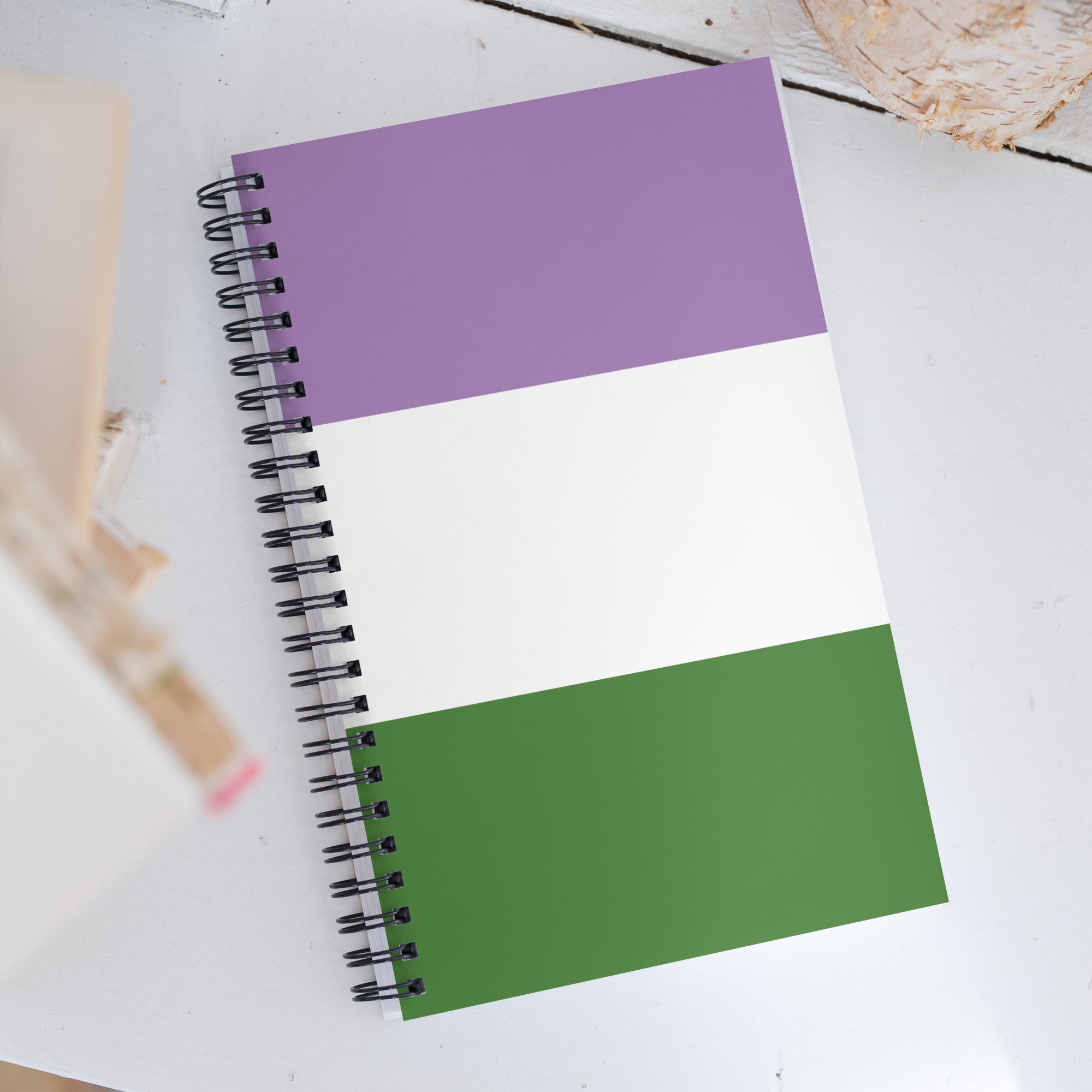 Spiral notebook Genderqueer