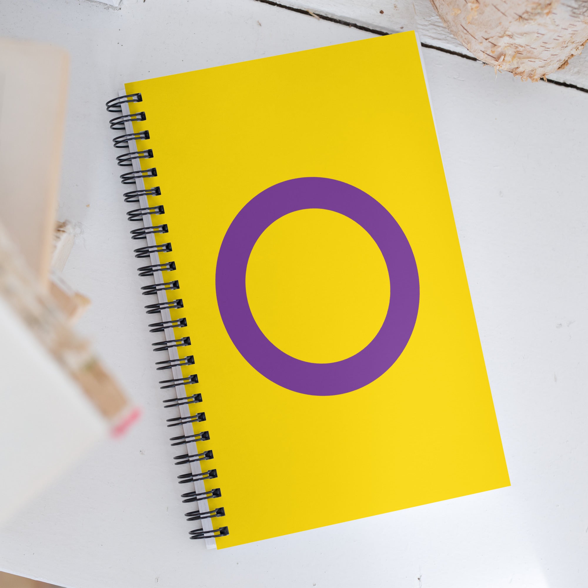 Spiral notebook Intersex