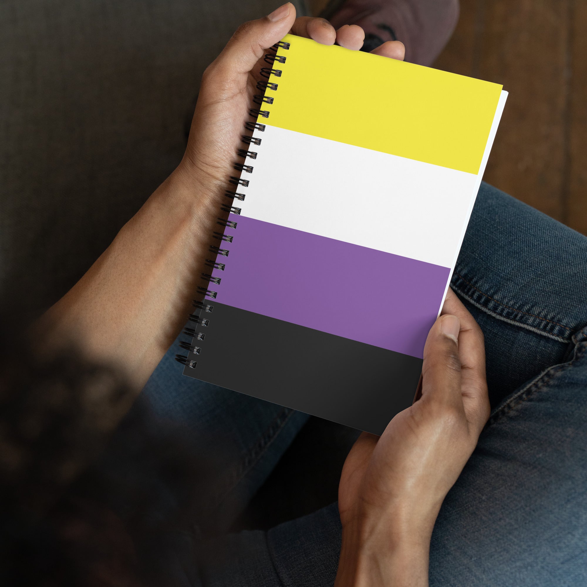 Spiral notebook Nonbinary