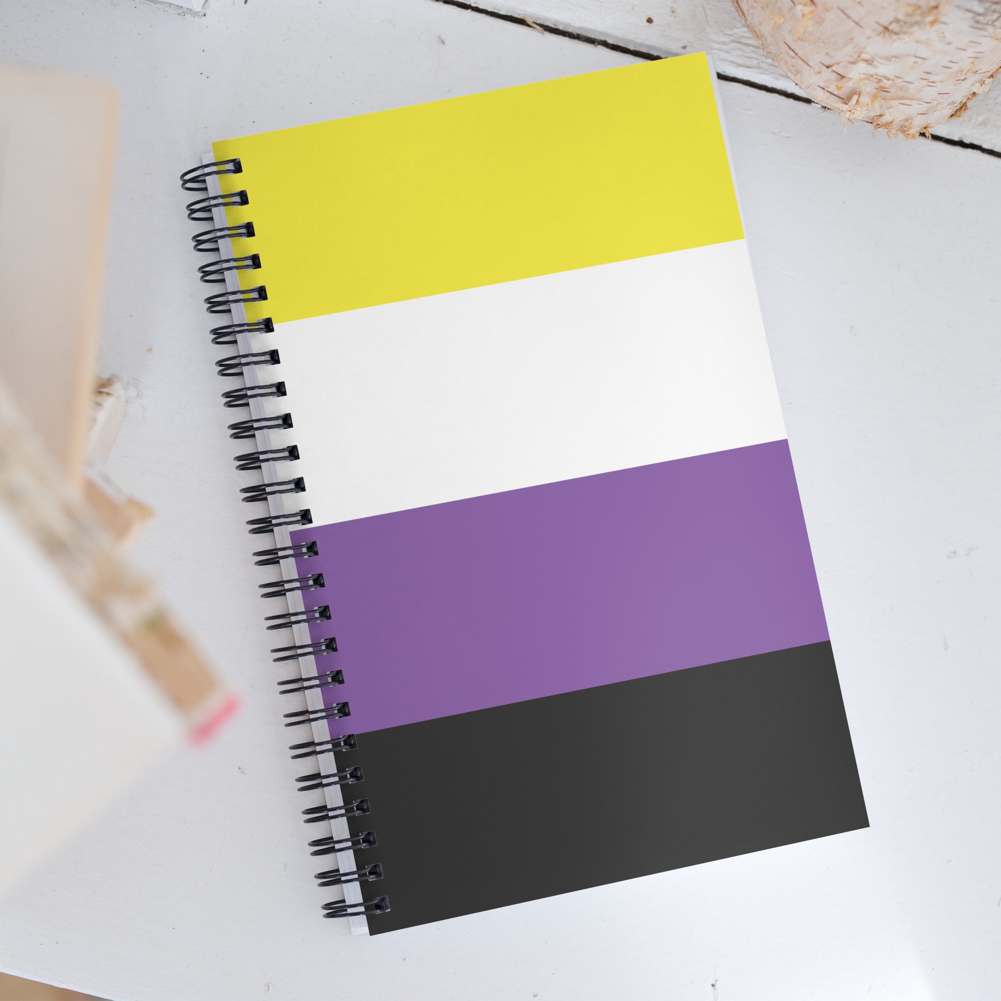Spiral notebook Nonbinary