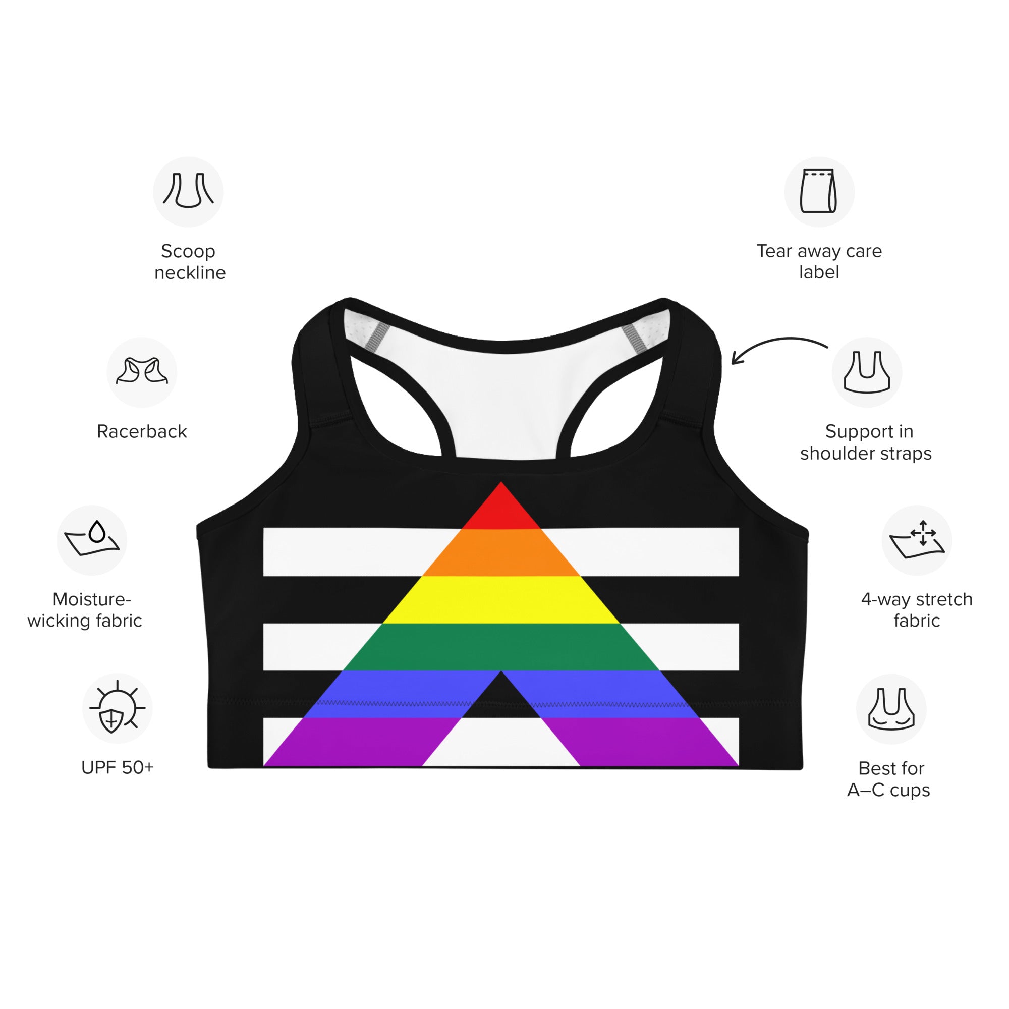 Sports bra Straight ally