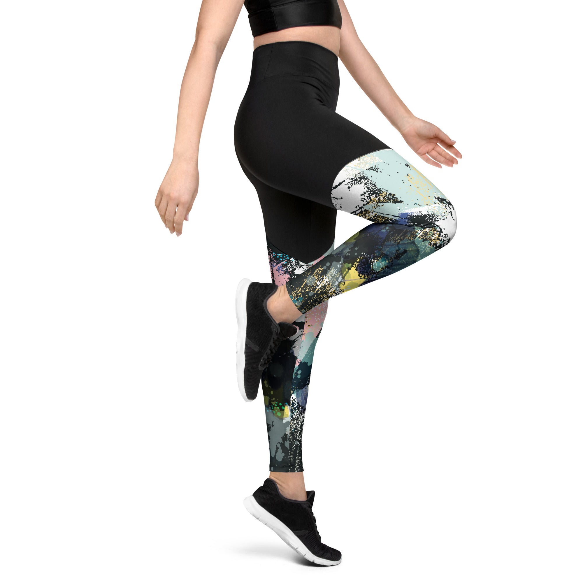 Sports Leggings Abstract V