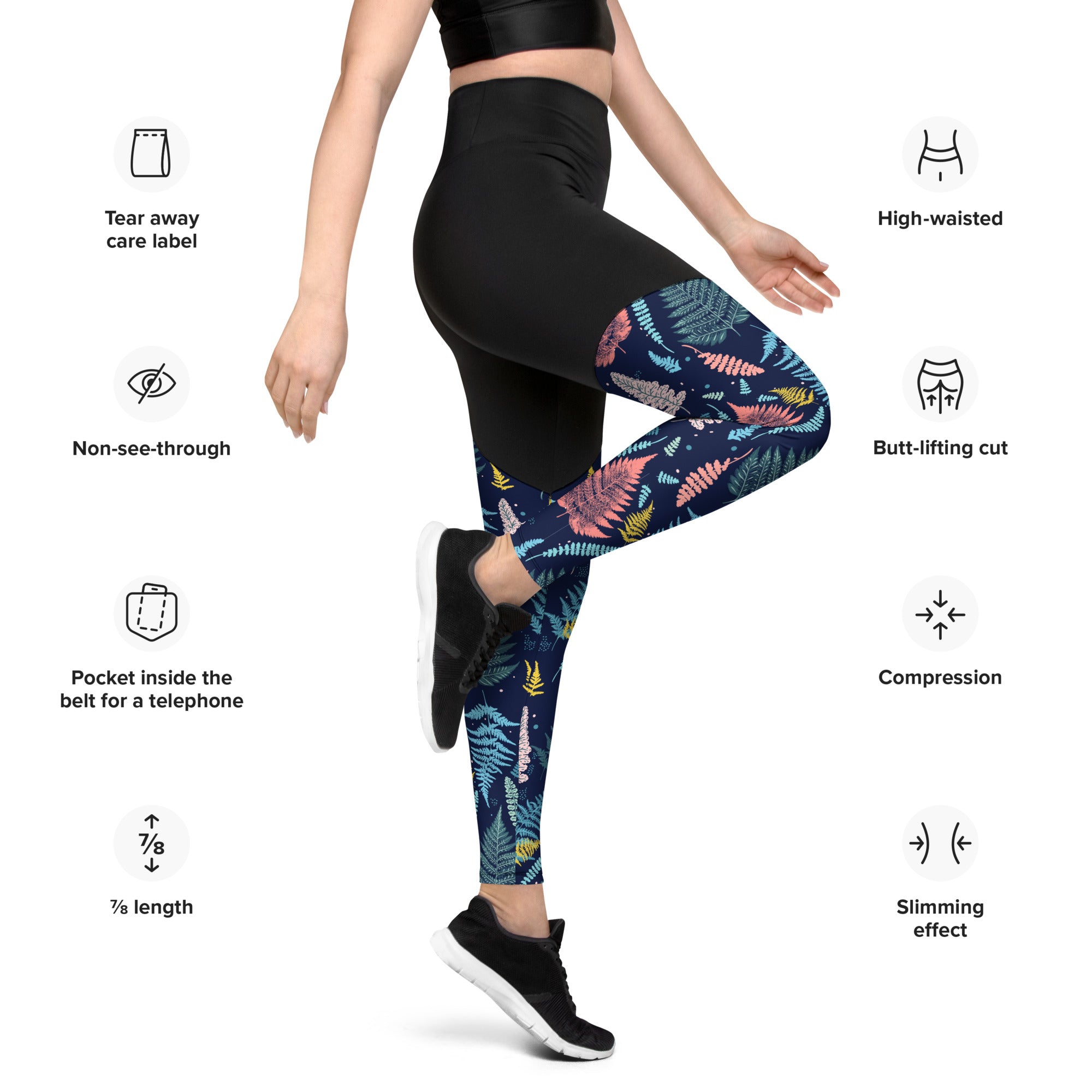 Sports Leggings Fern