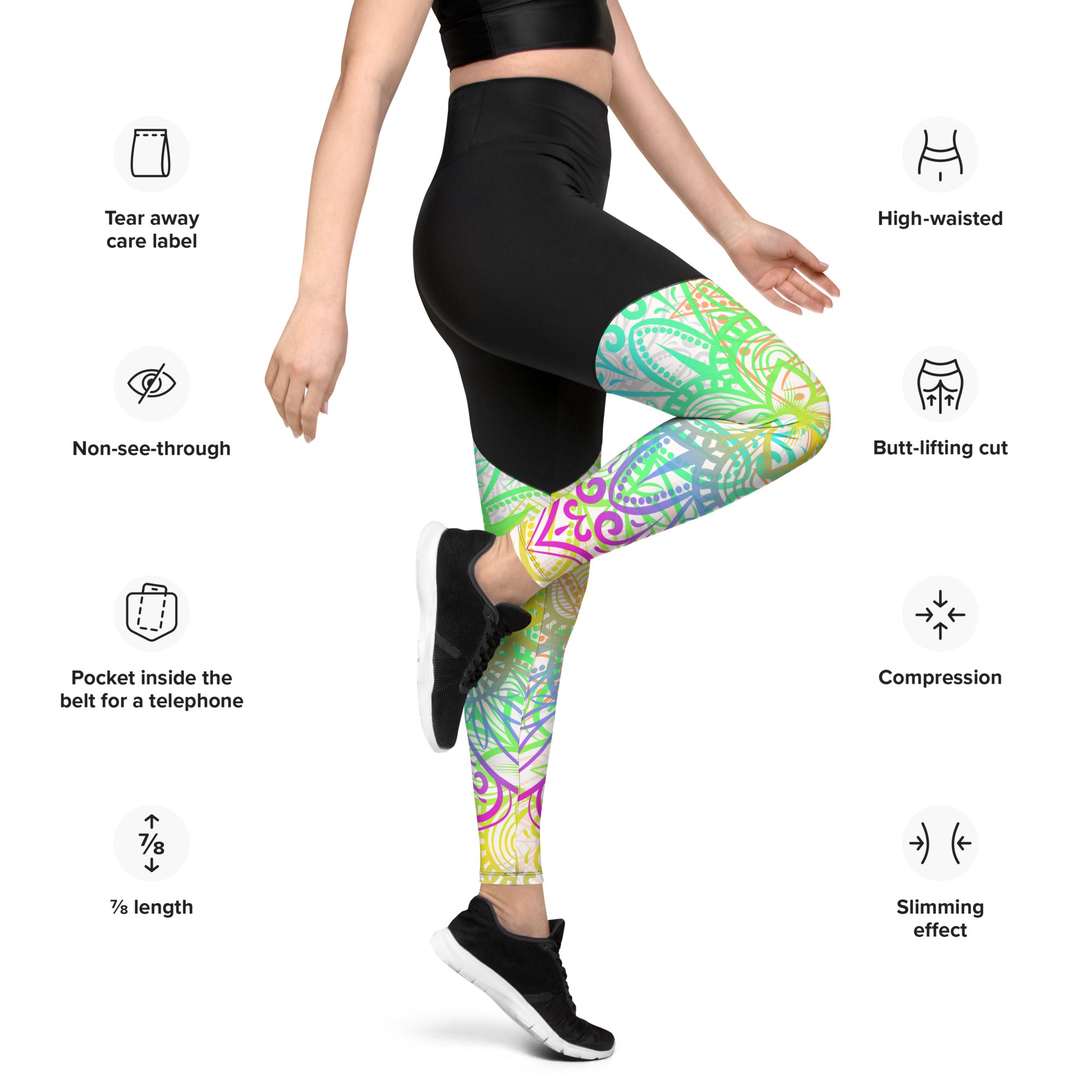 Sports Leggings Mandala