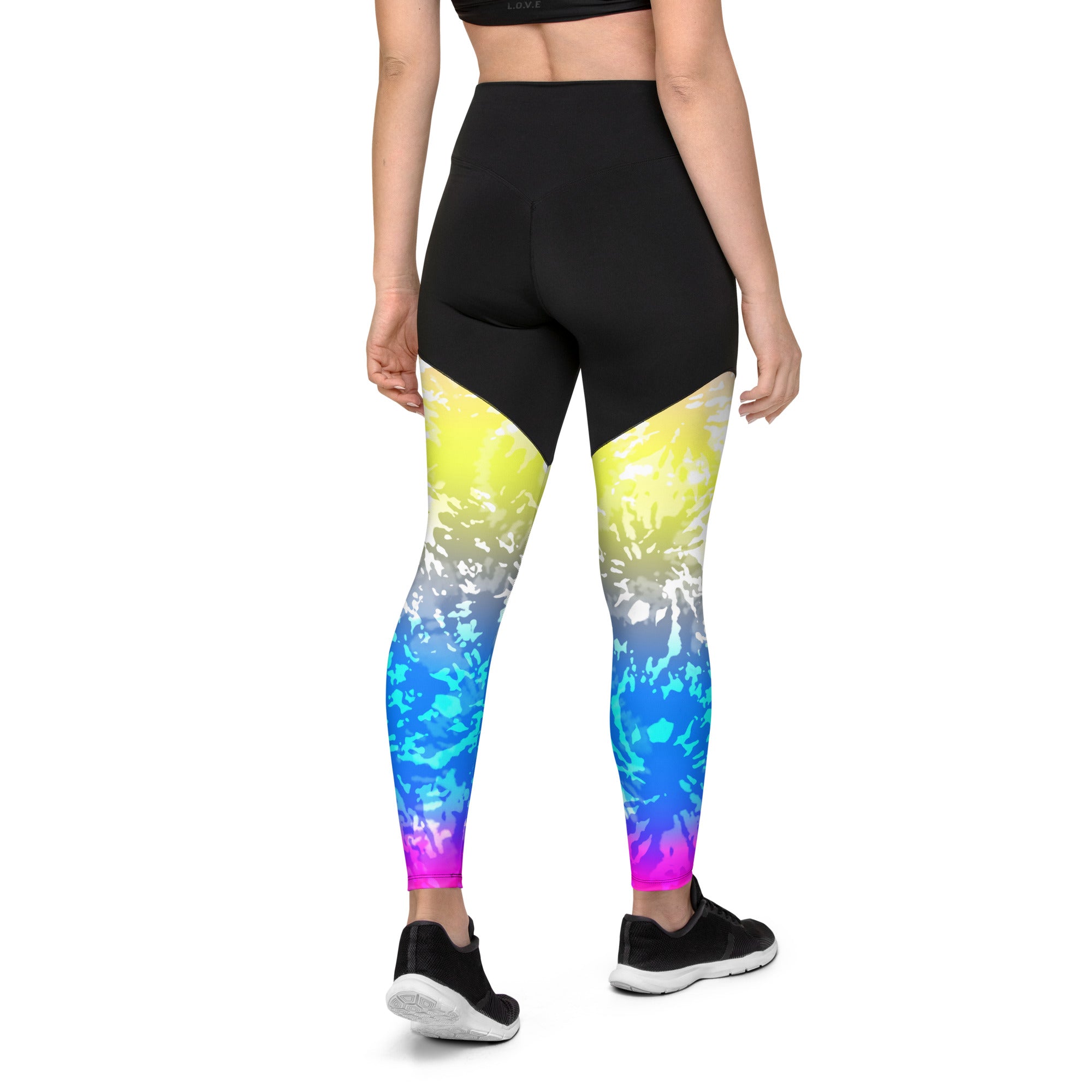 Sports Leggings Tie Dye I