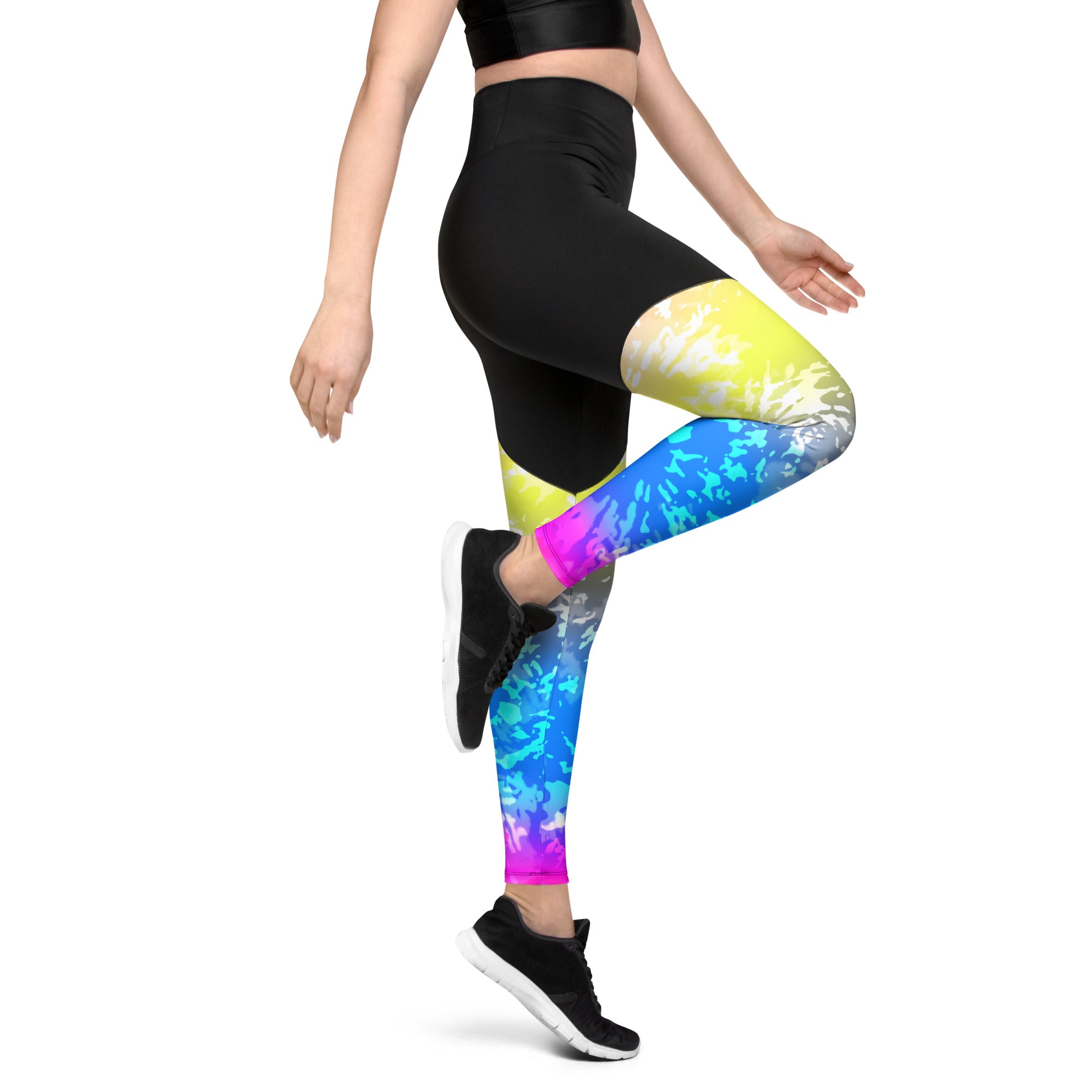 Sports Leggings Tie Dye I