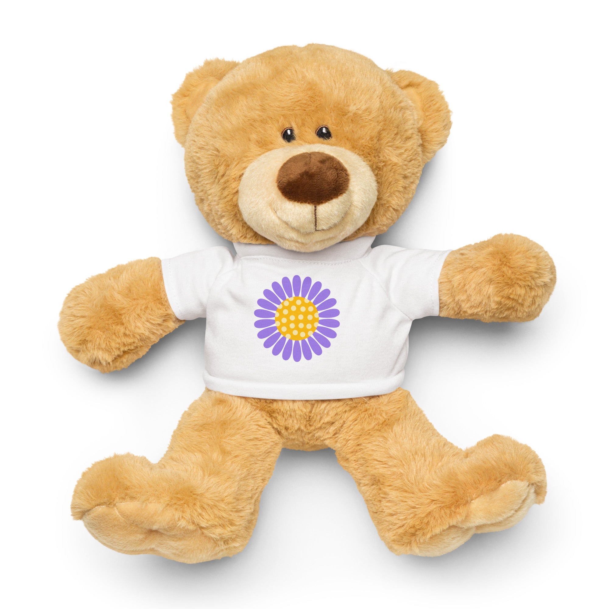 Teddy bear with a t shirt Daisy Flower I