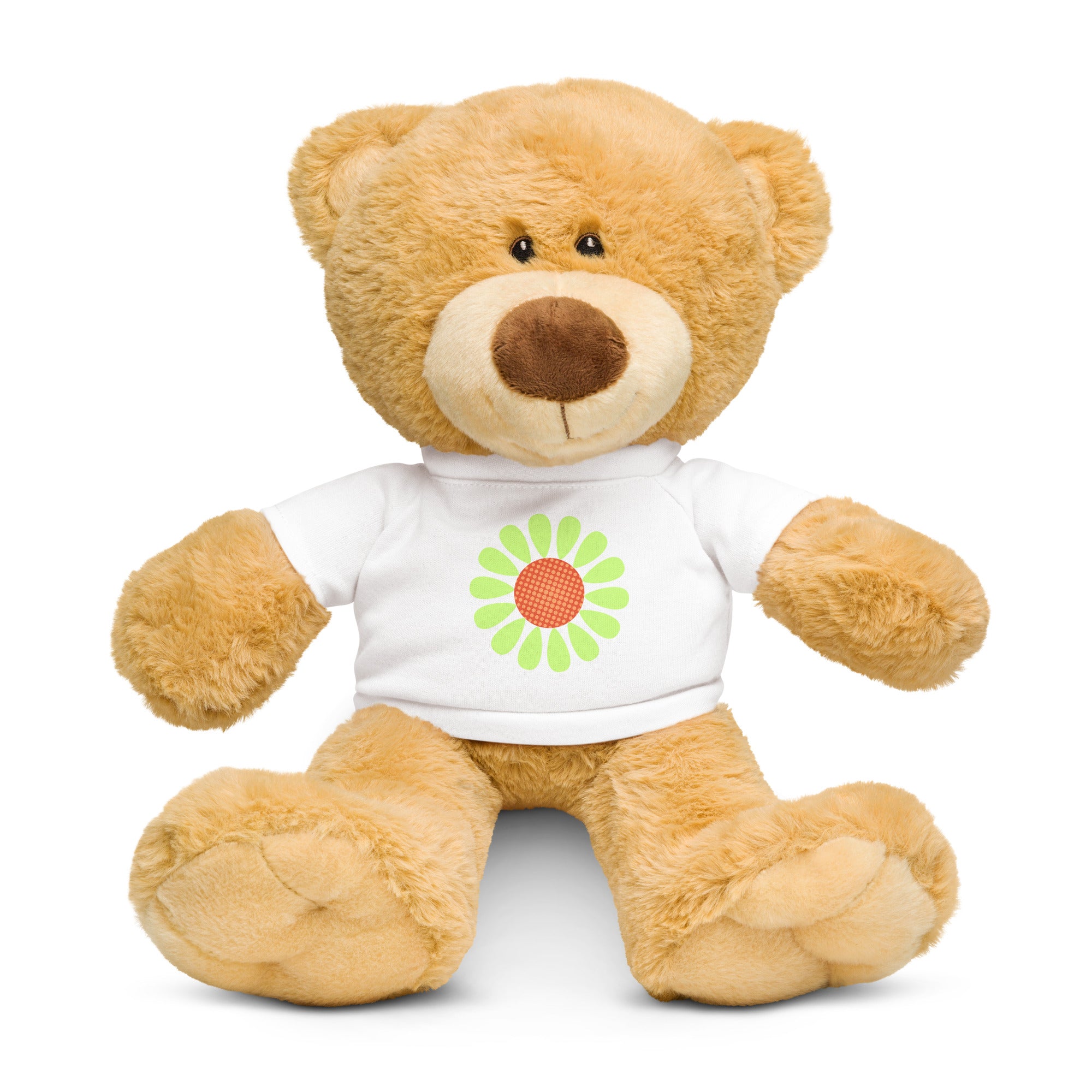 Teddy bear with a t shirt Daisy Flower IV