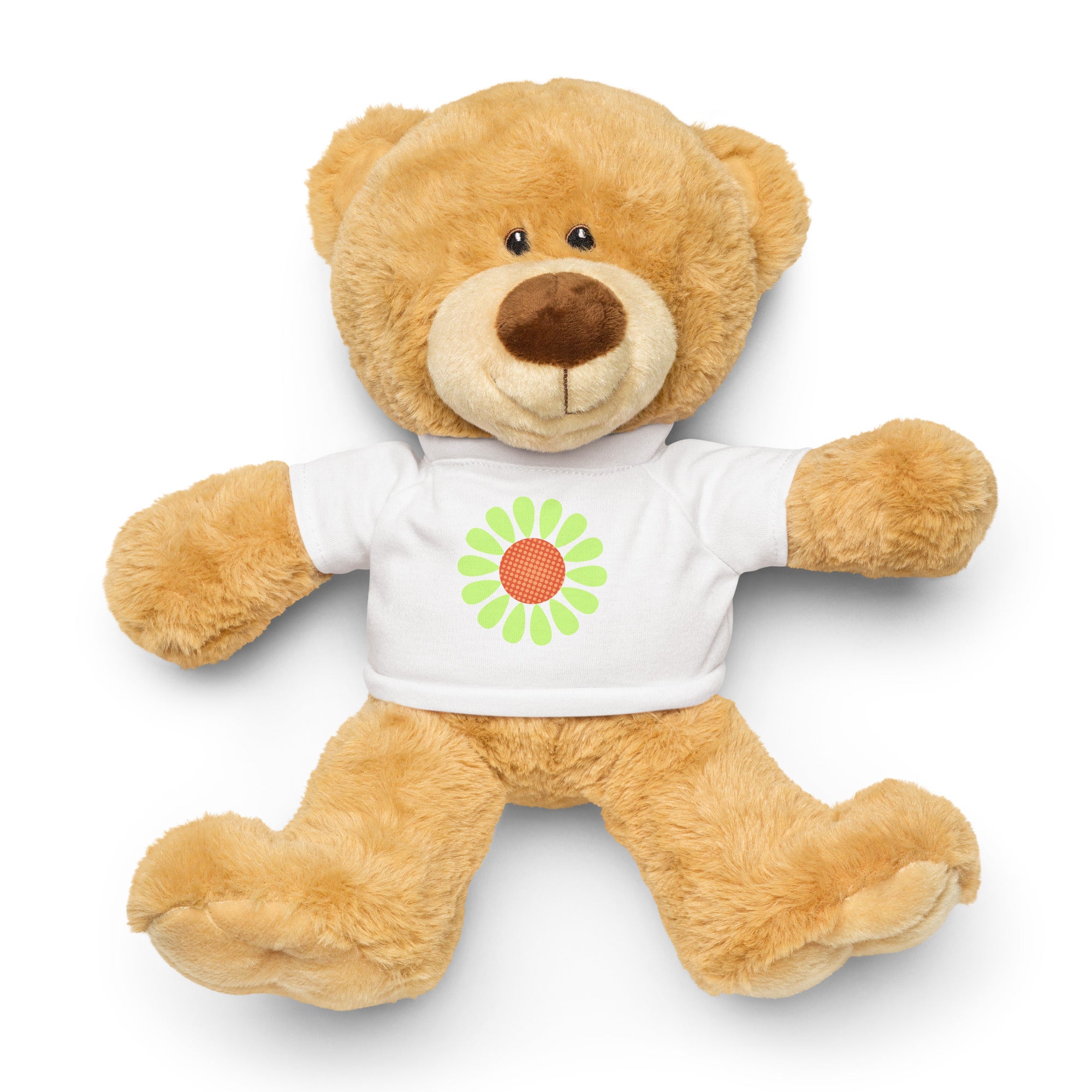 Teddy bear with a t shirt Daisy Flower IV