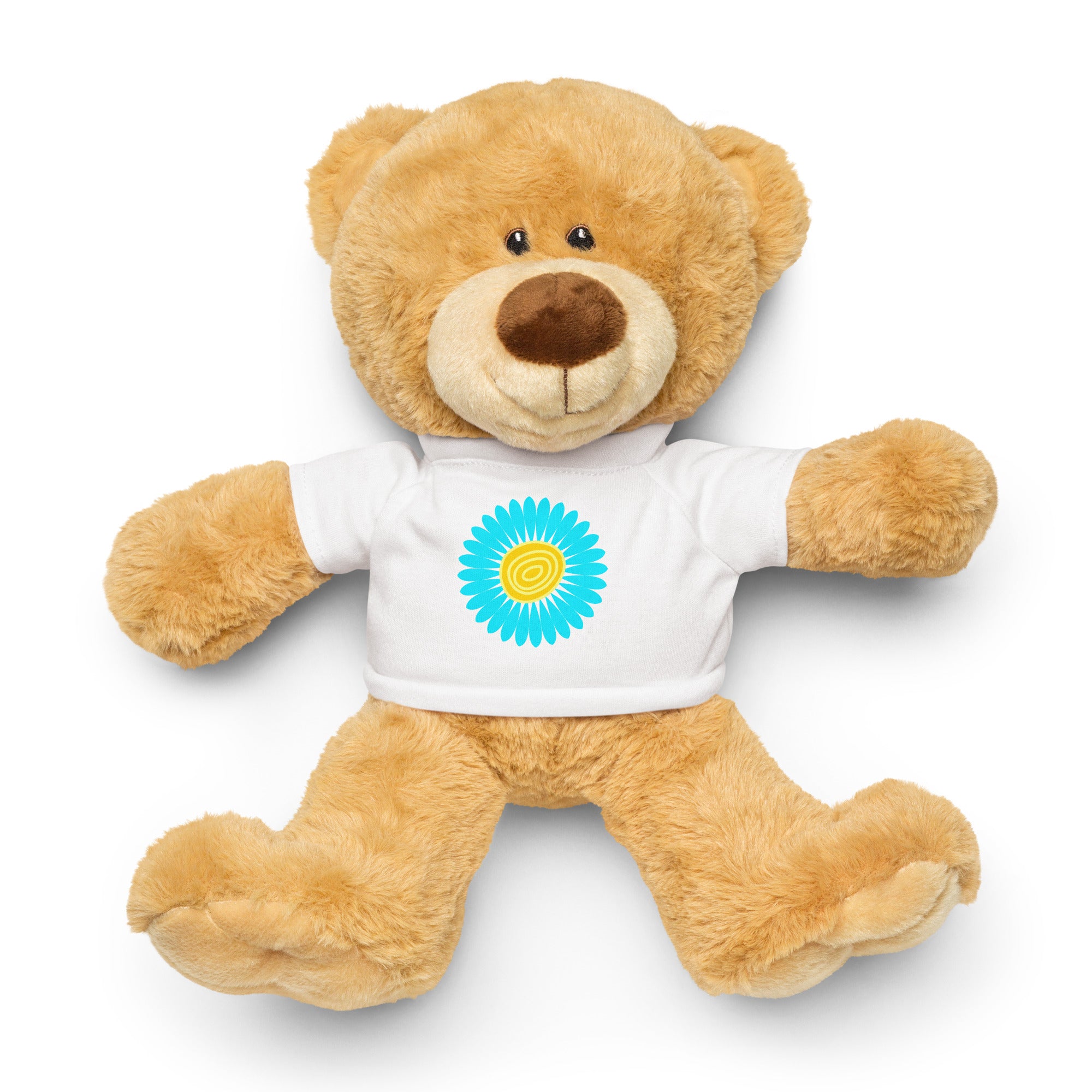 Teddy bear with a t shirt Daisy Flower VI