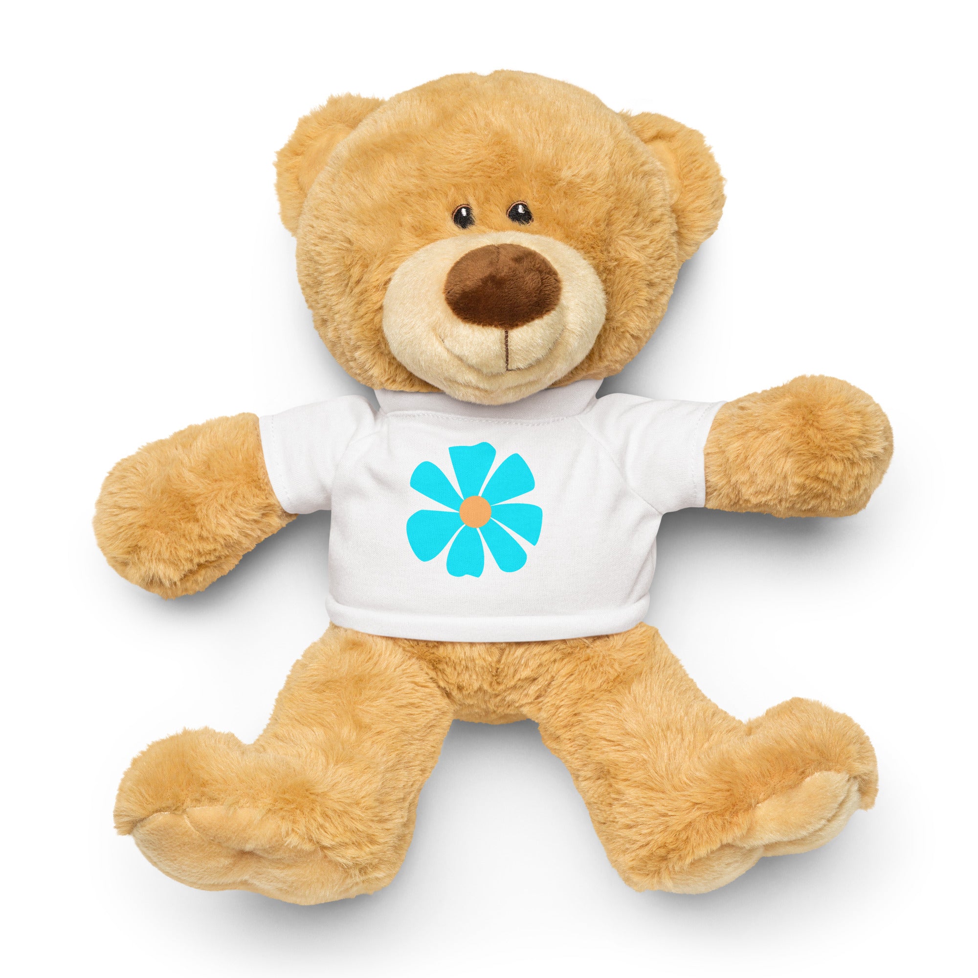 Teddy bear with a t shirt Daisy Flower VIII