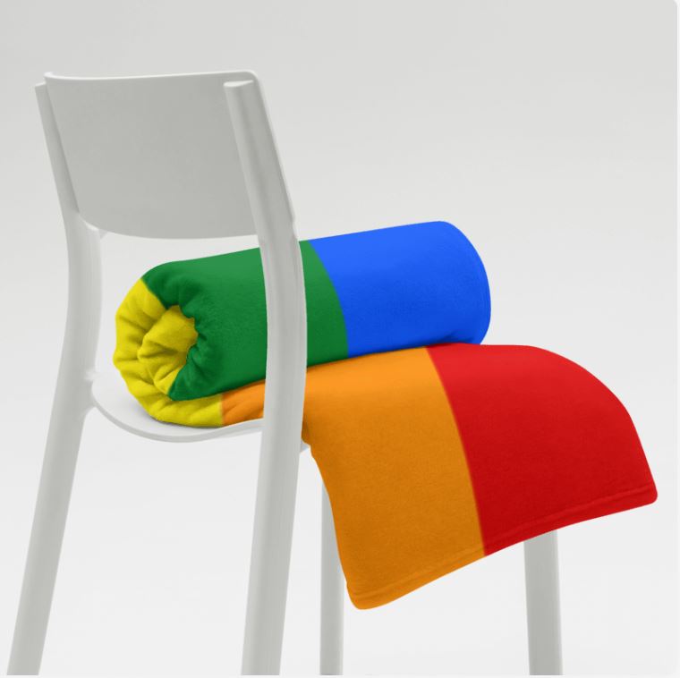 Throw Blanket Rainbow(60inch x 80inch)