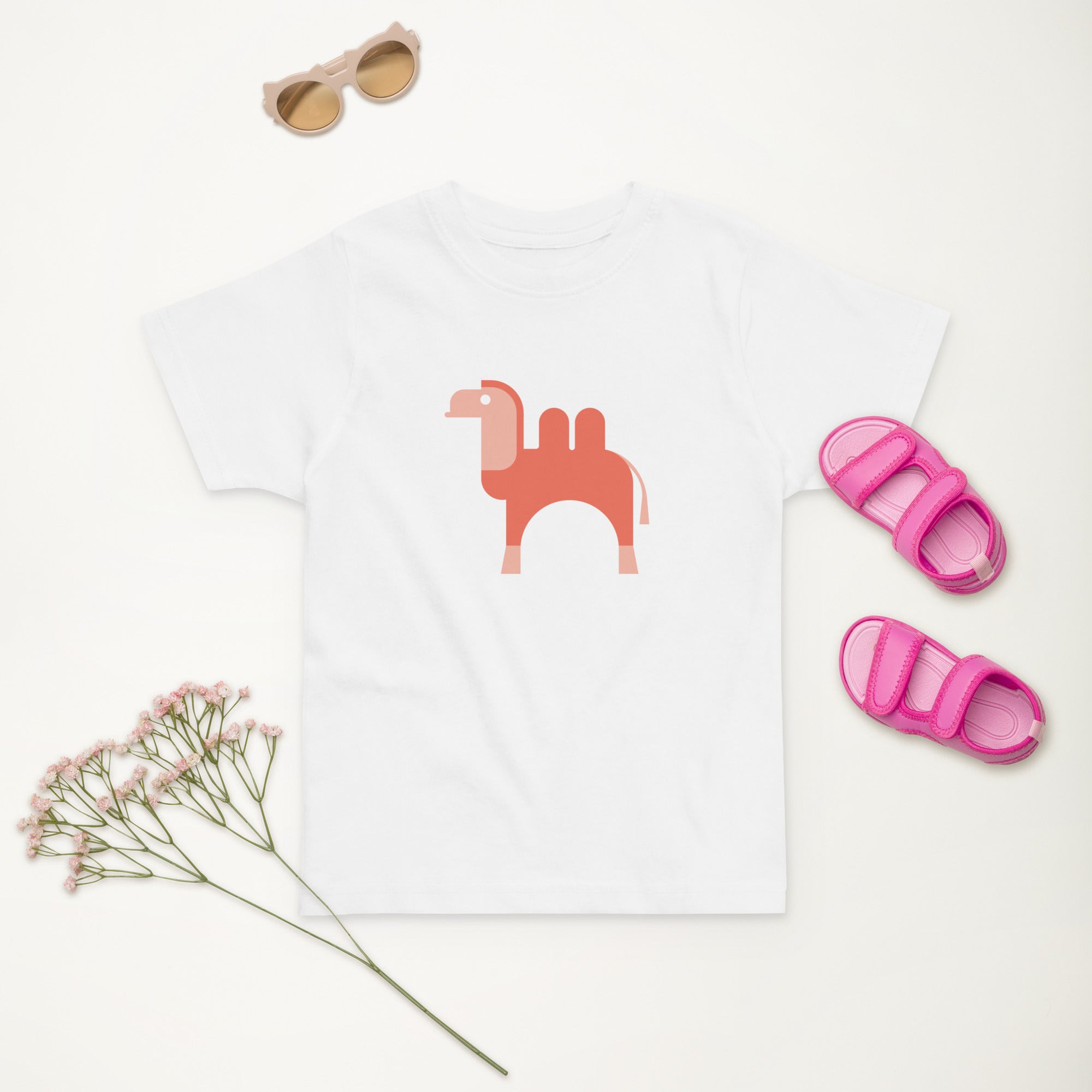 Toddler jersey t shirt Camel