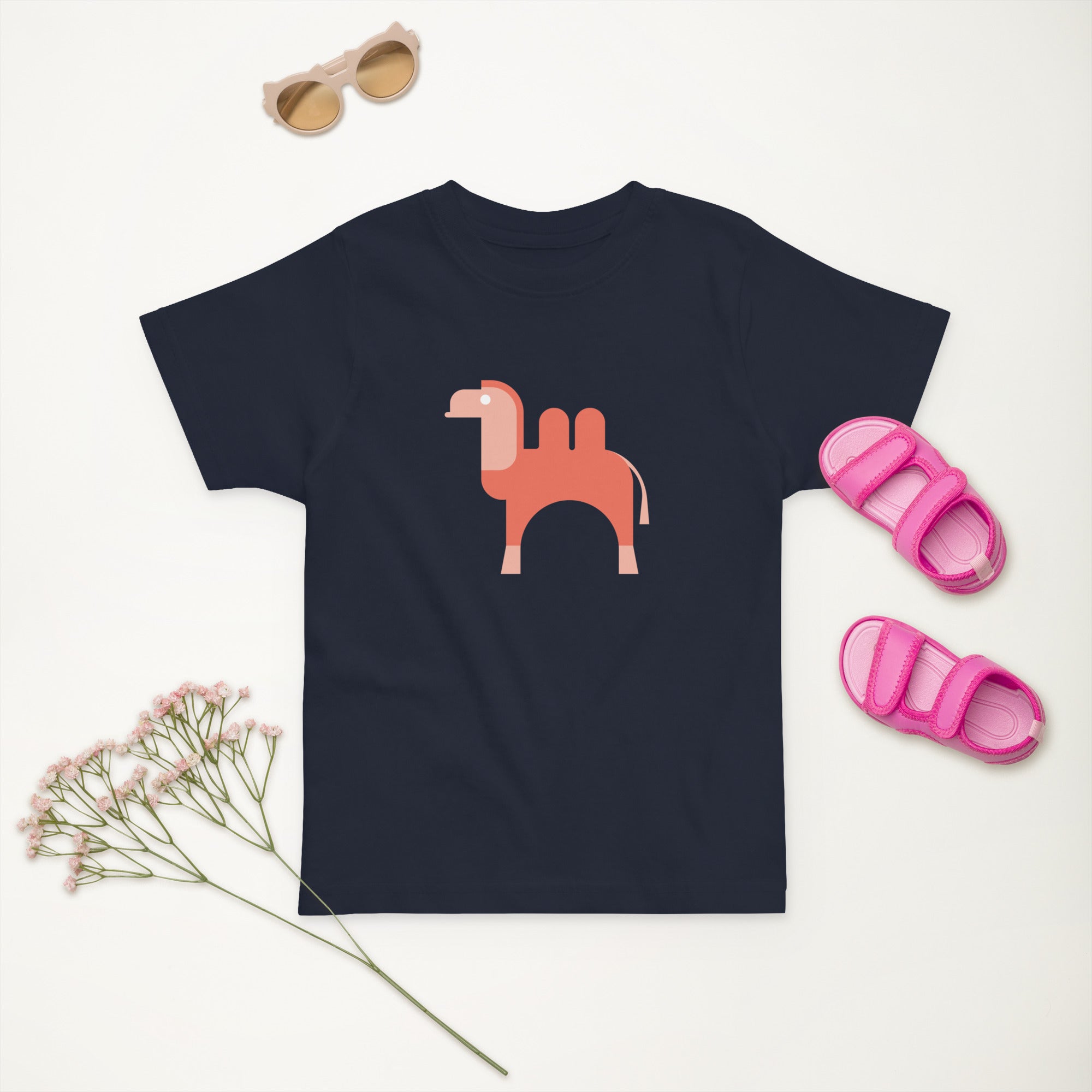 Toddler jersey t shirt Camel