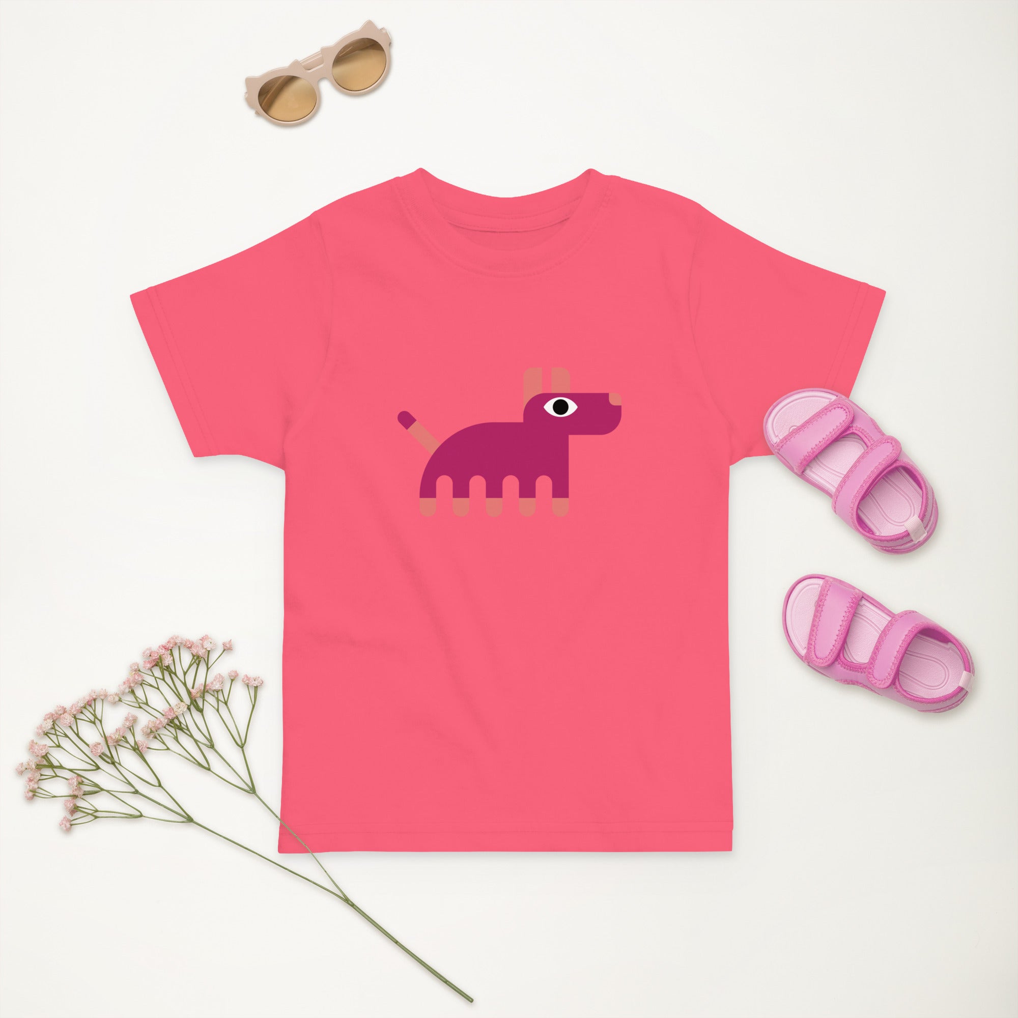 Toddler jersey t shirt Doggy