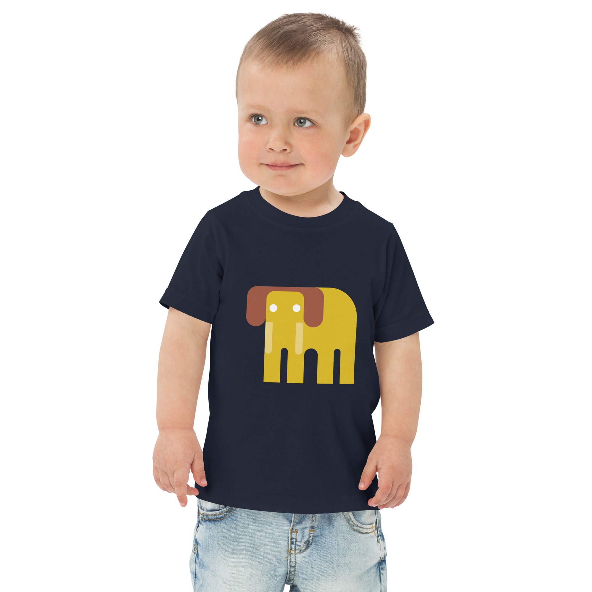 Toddler jersey t shirt Elephant