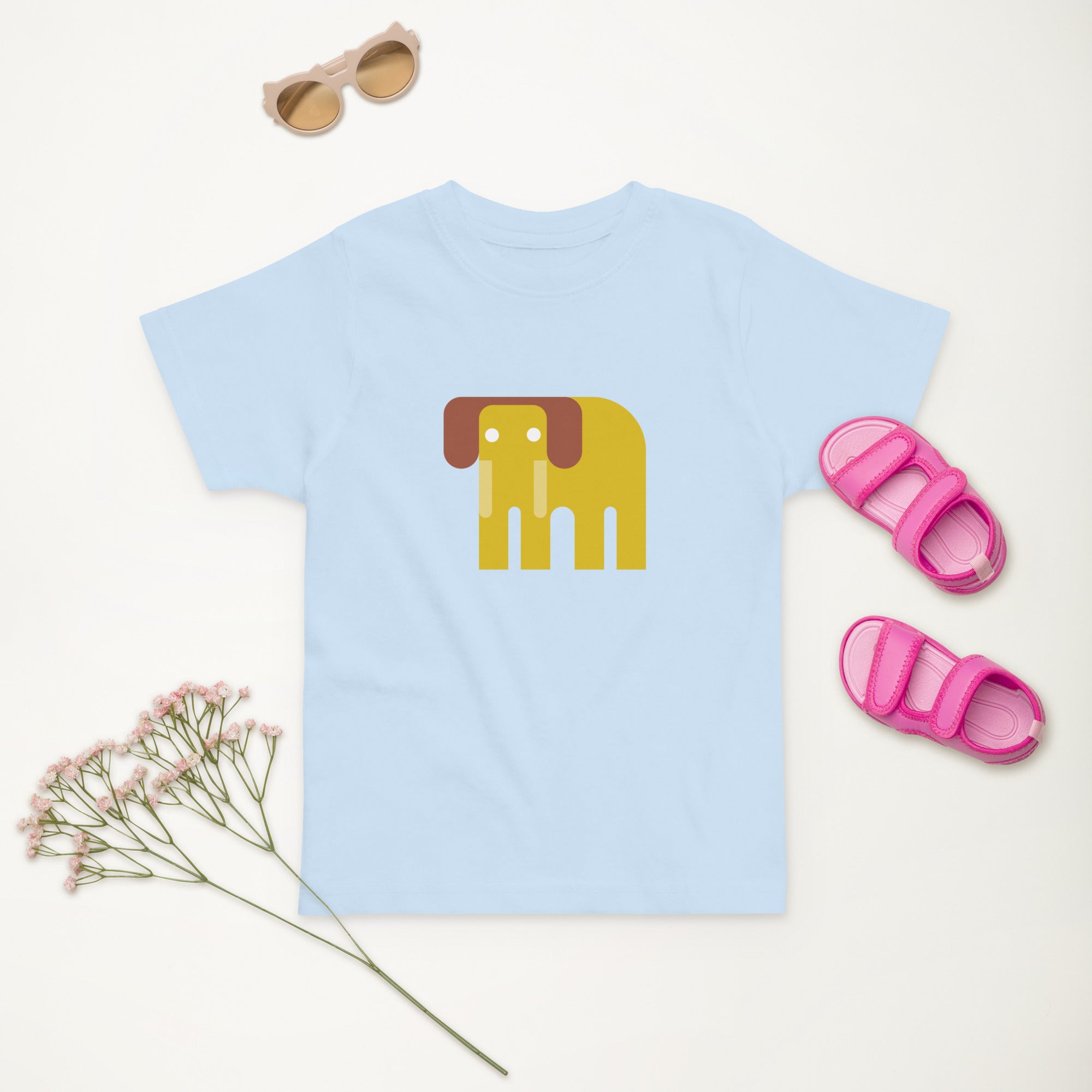 Toddler jersey t shirt Elephant