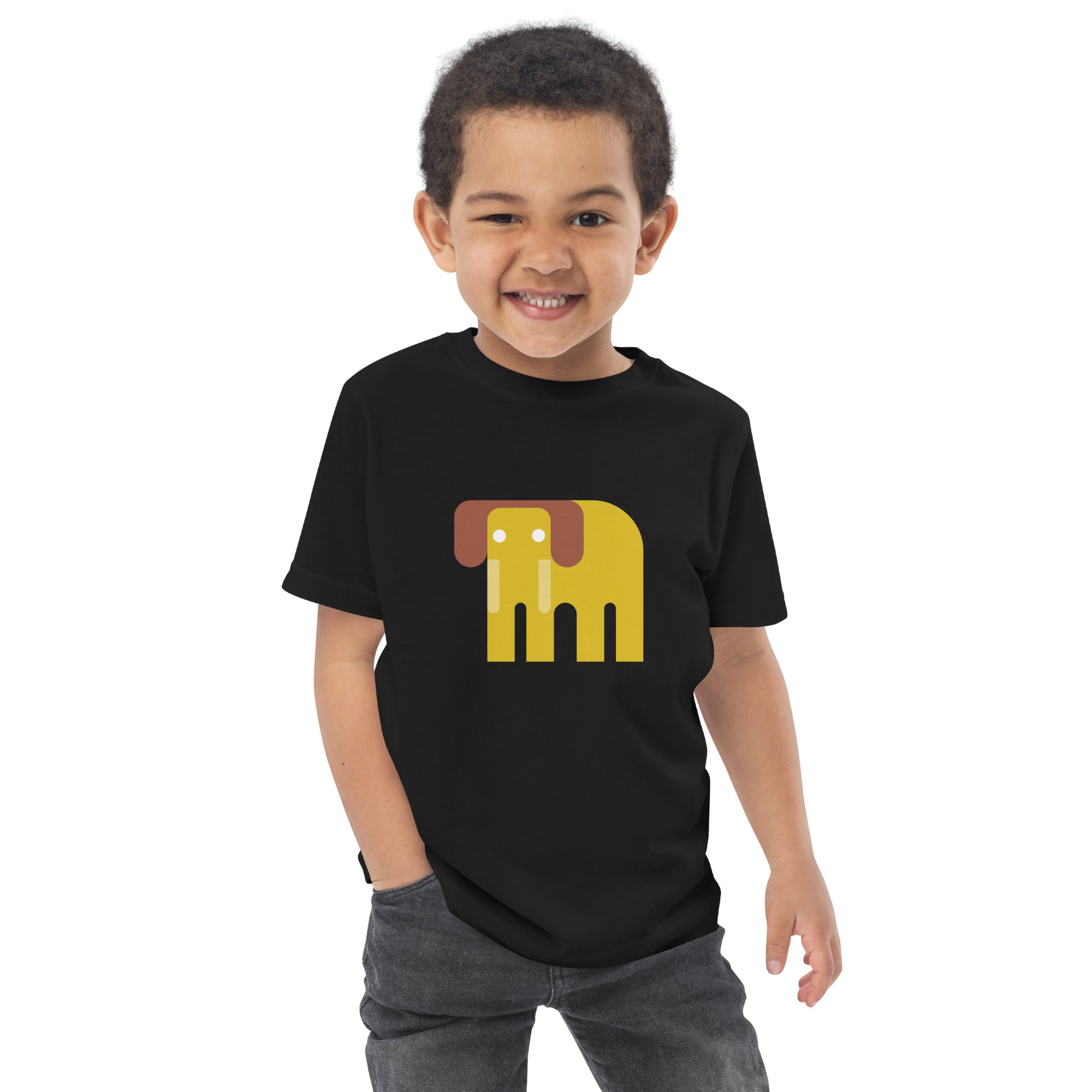 Toddler jersey t shirt Elephant