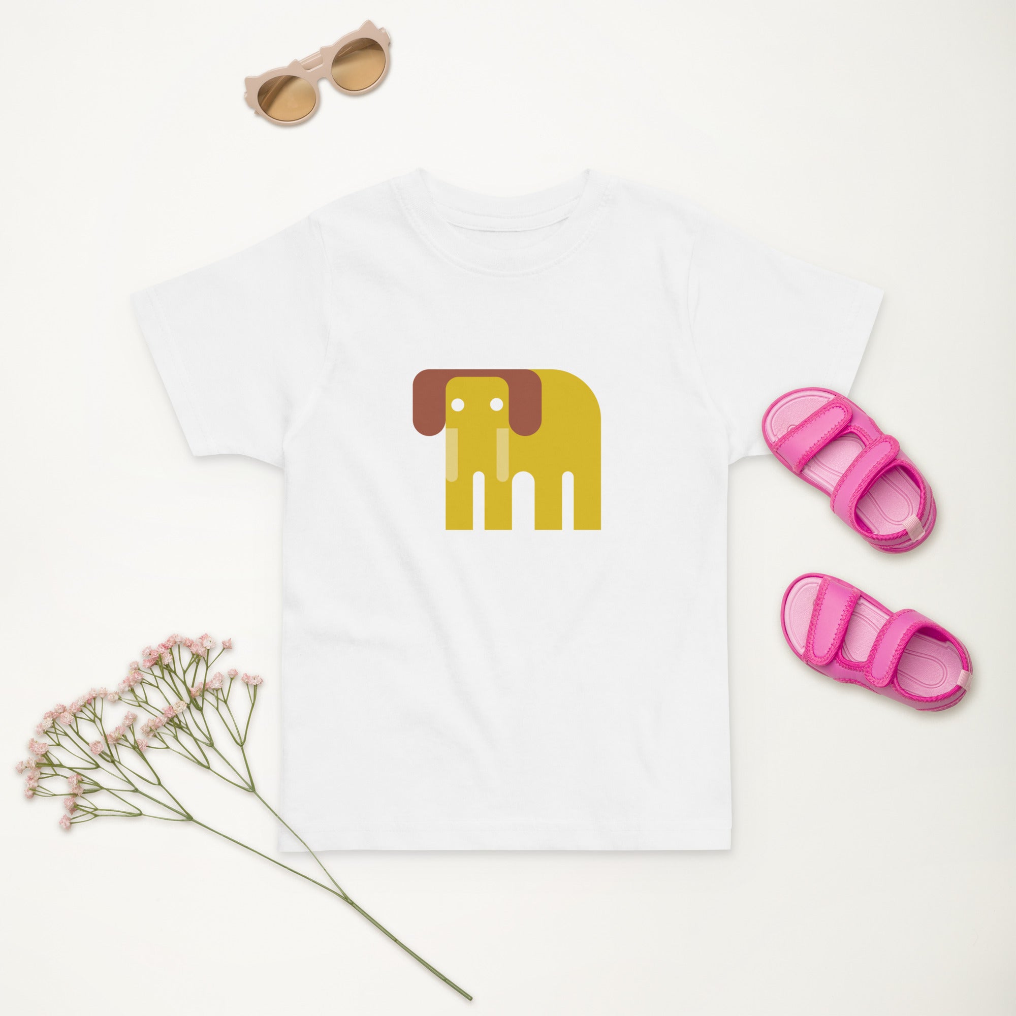 Toddler jersey t shirt Elephant