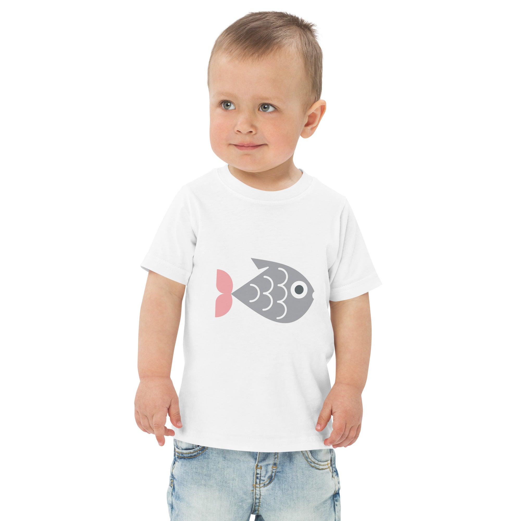Toddler jersey t shirt Fish II