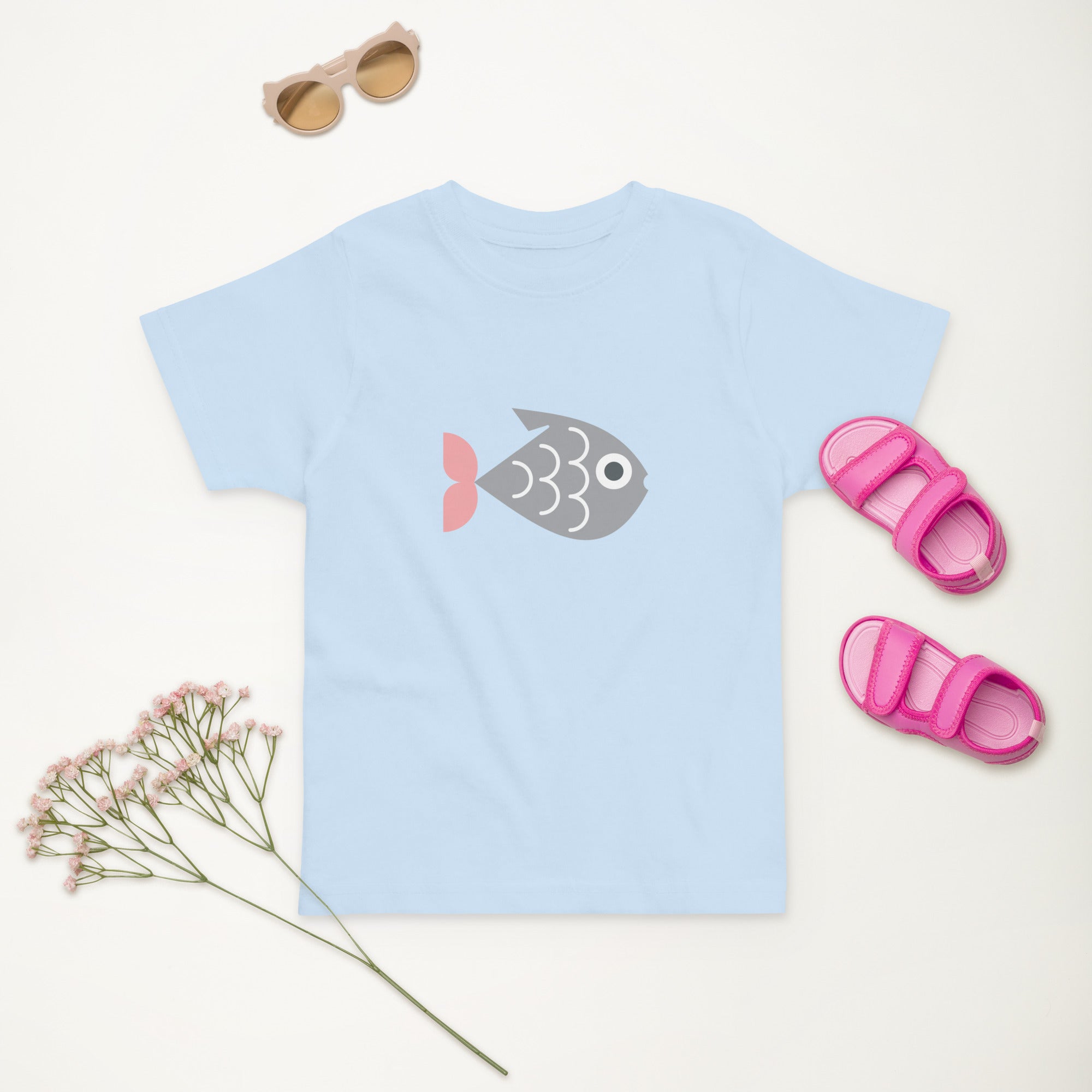 Toddler jersey t shirt Fish II