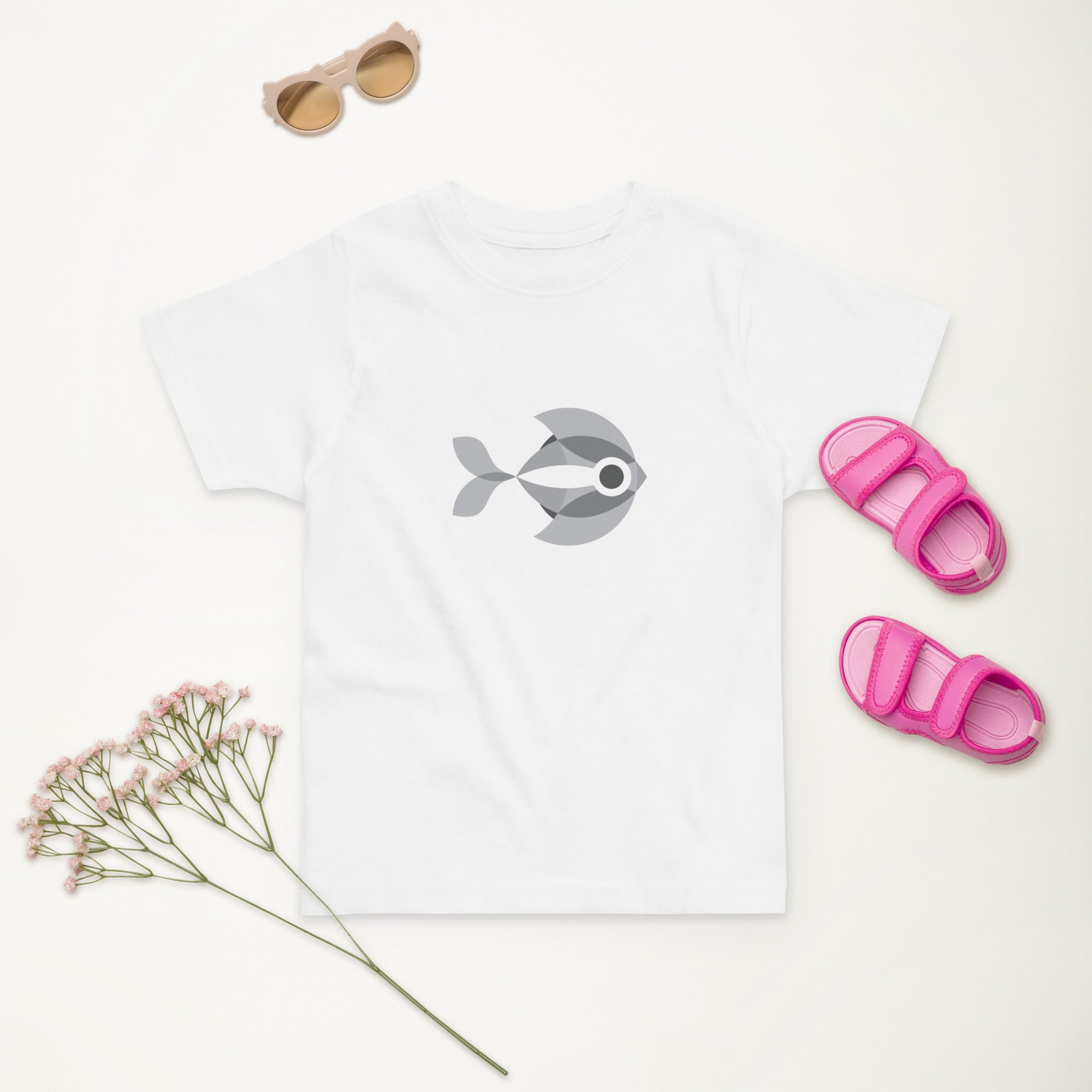 Toddler jersey t shirt Fish III