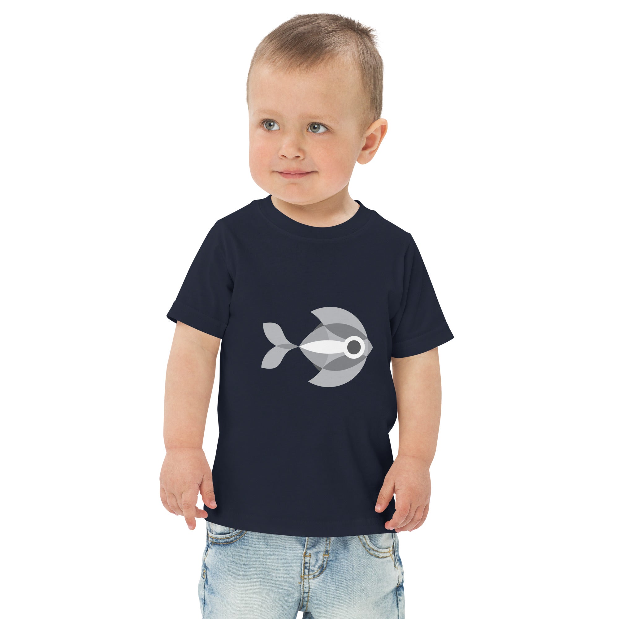 Toddler jersey t shirt Fish III