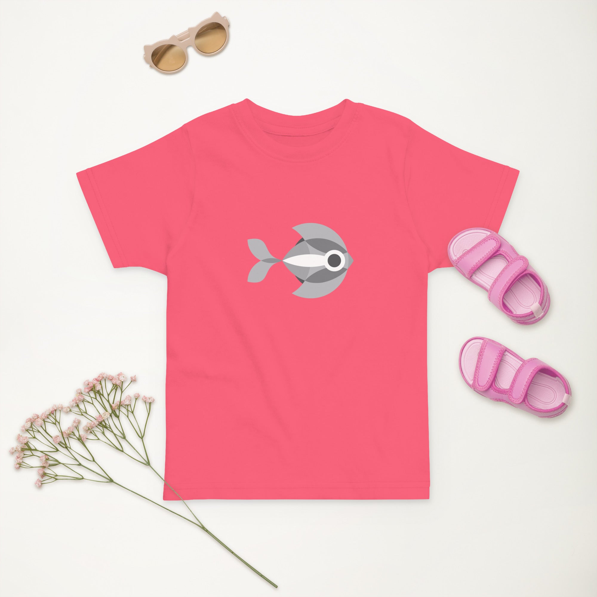Toddler jersey t shirt Fish III