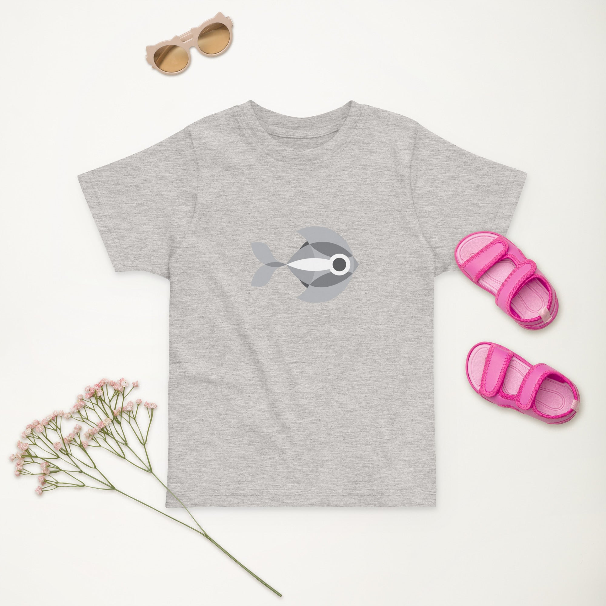 Toddler jersey t shirt Fish III