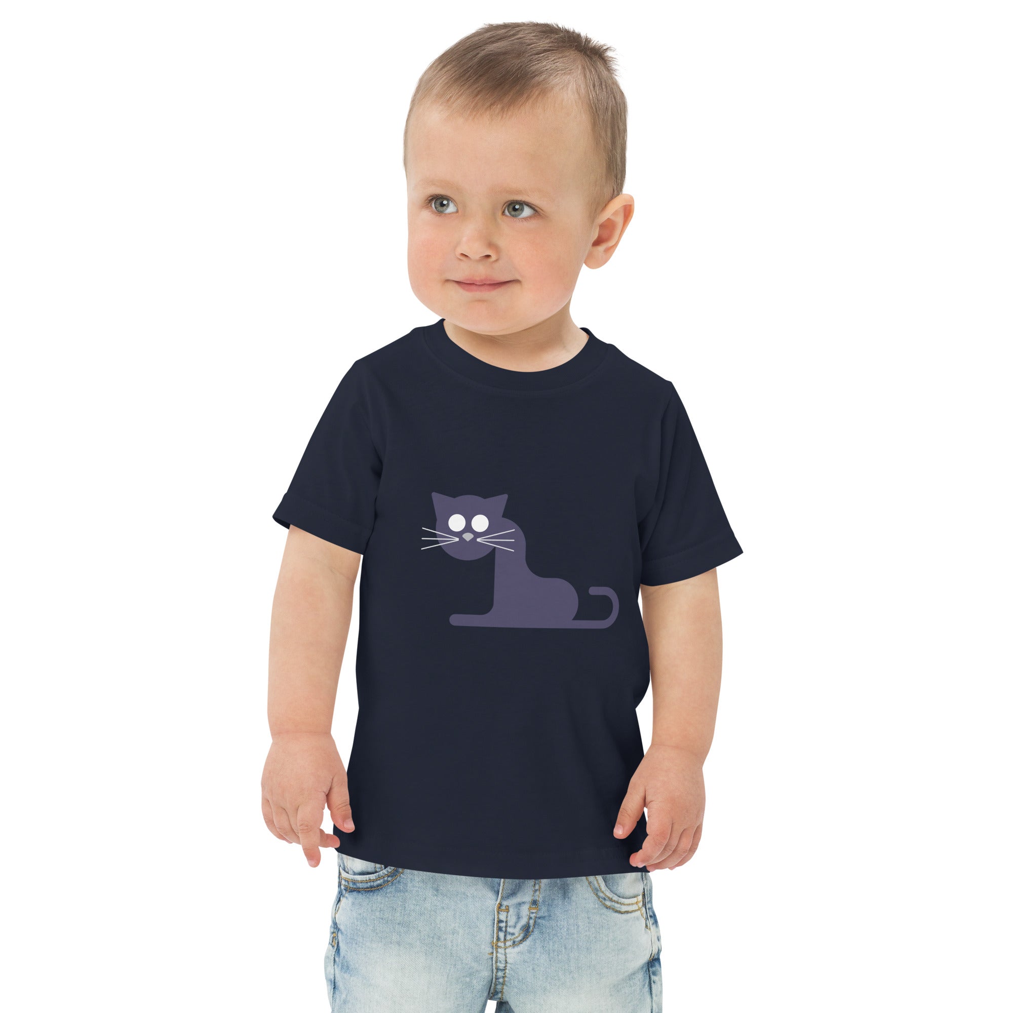 Toddler jersey t shirt Kitty