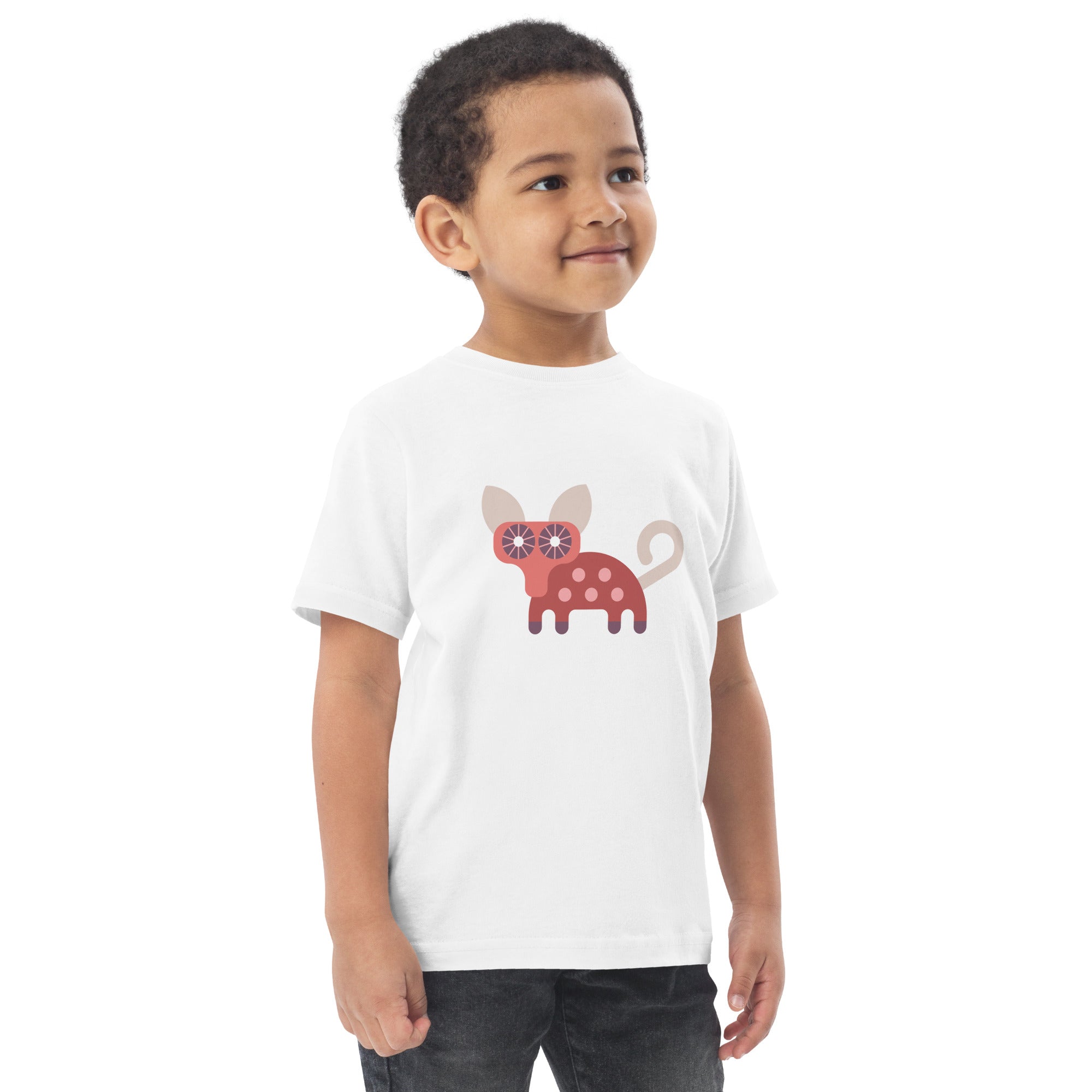 Toddler jersey t shirt Lemur
