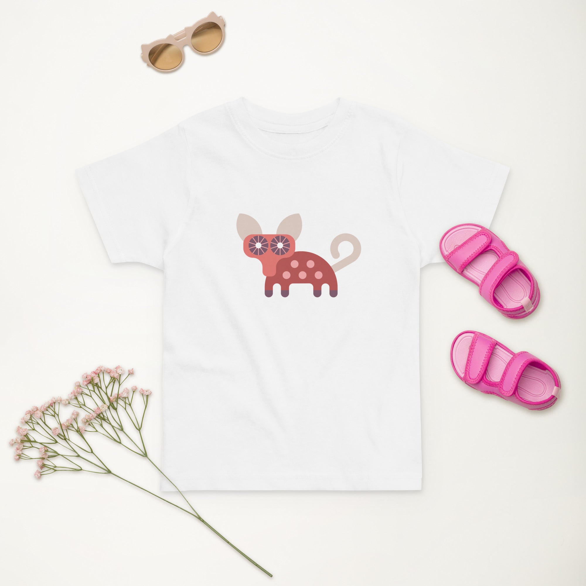 Toddler jersey t shirt Lemur