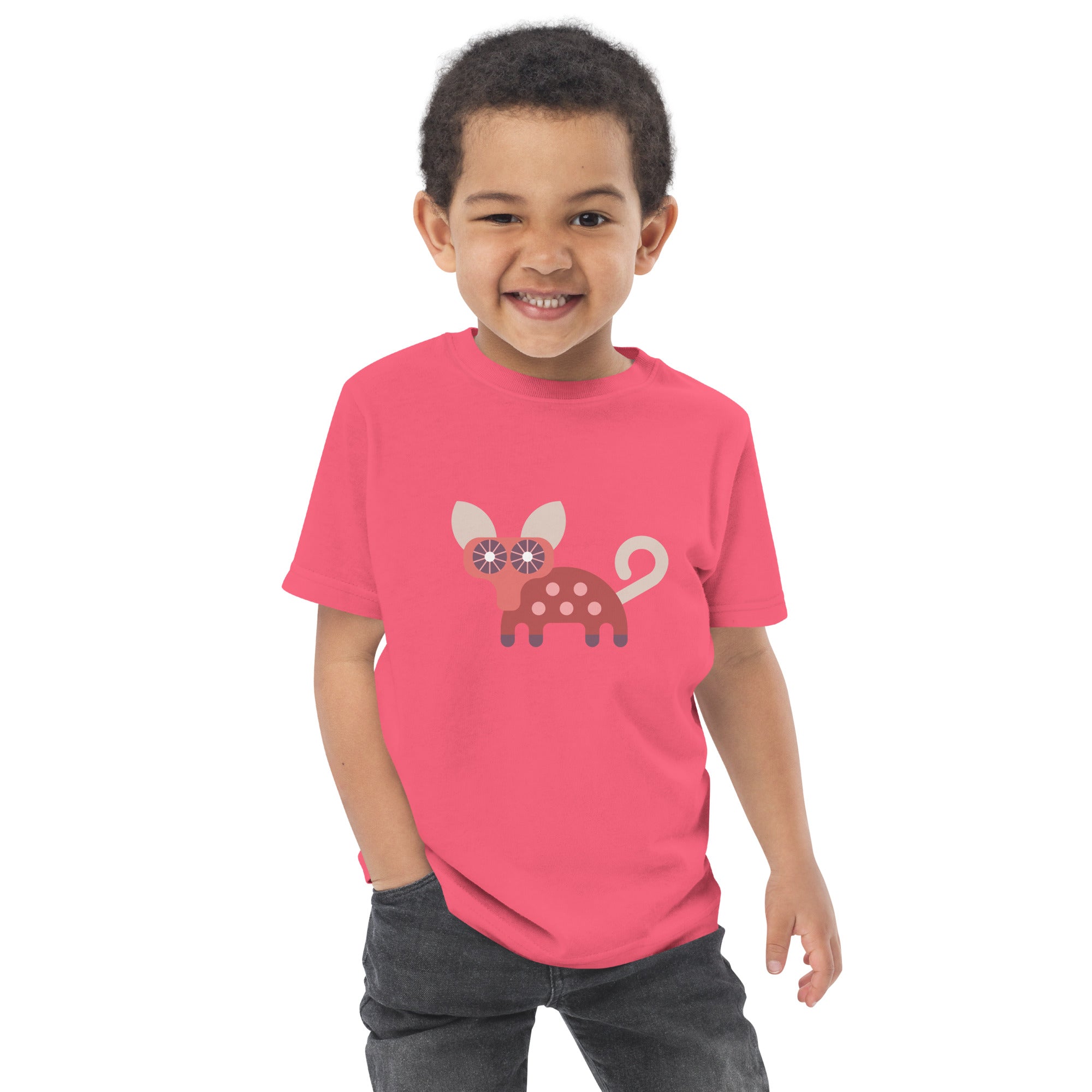 Toddler jersey t shirt Lemur