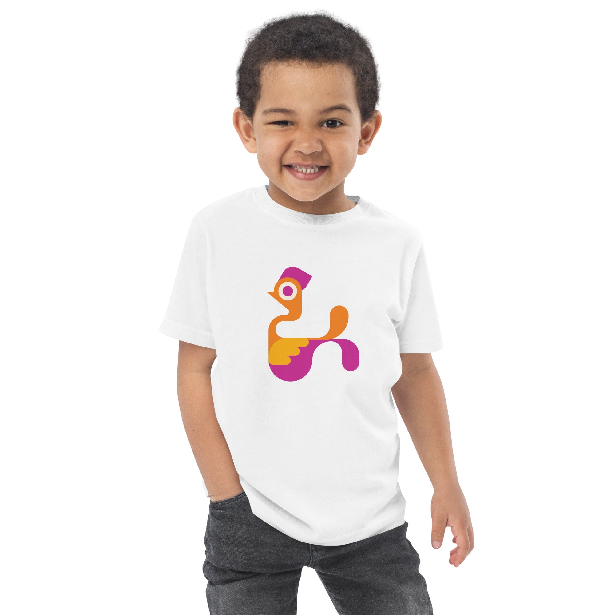 Toddler jersey t shirt Peacock