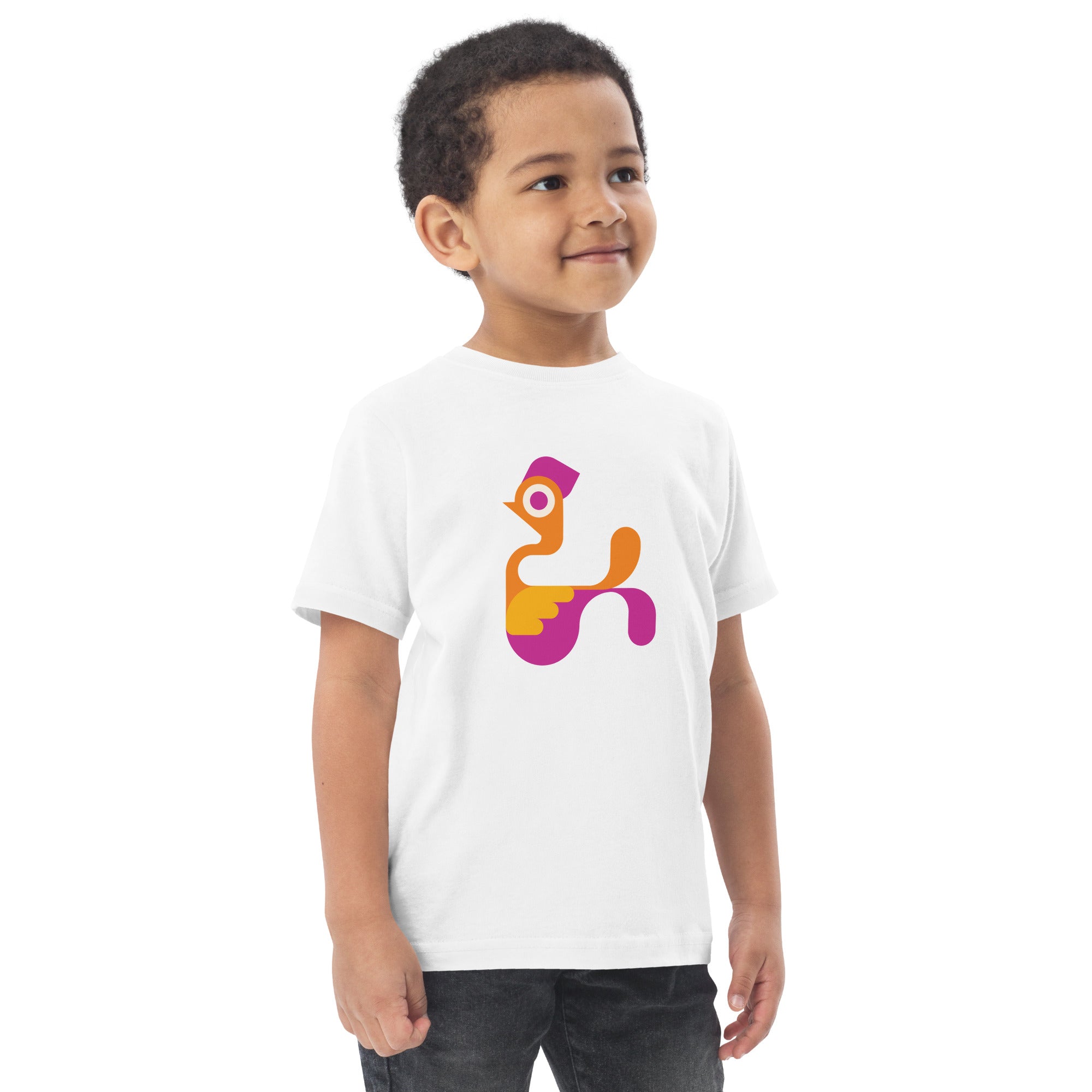 Toddler jersey t shirt Peacock