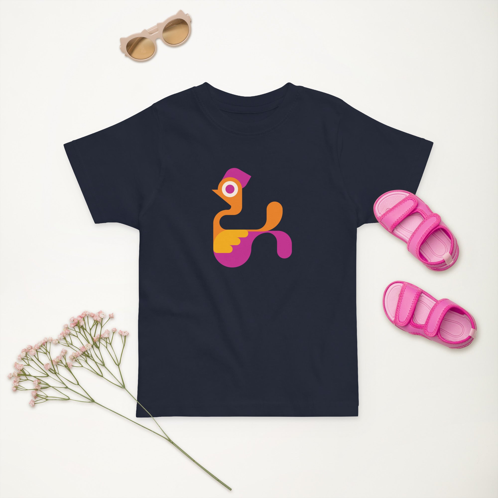 Toddler jersey t shirt Peacock
