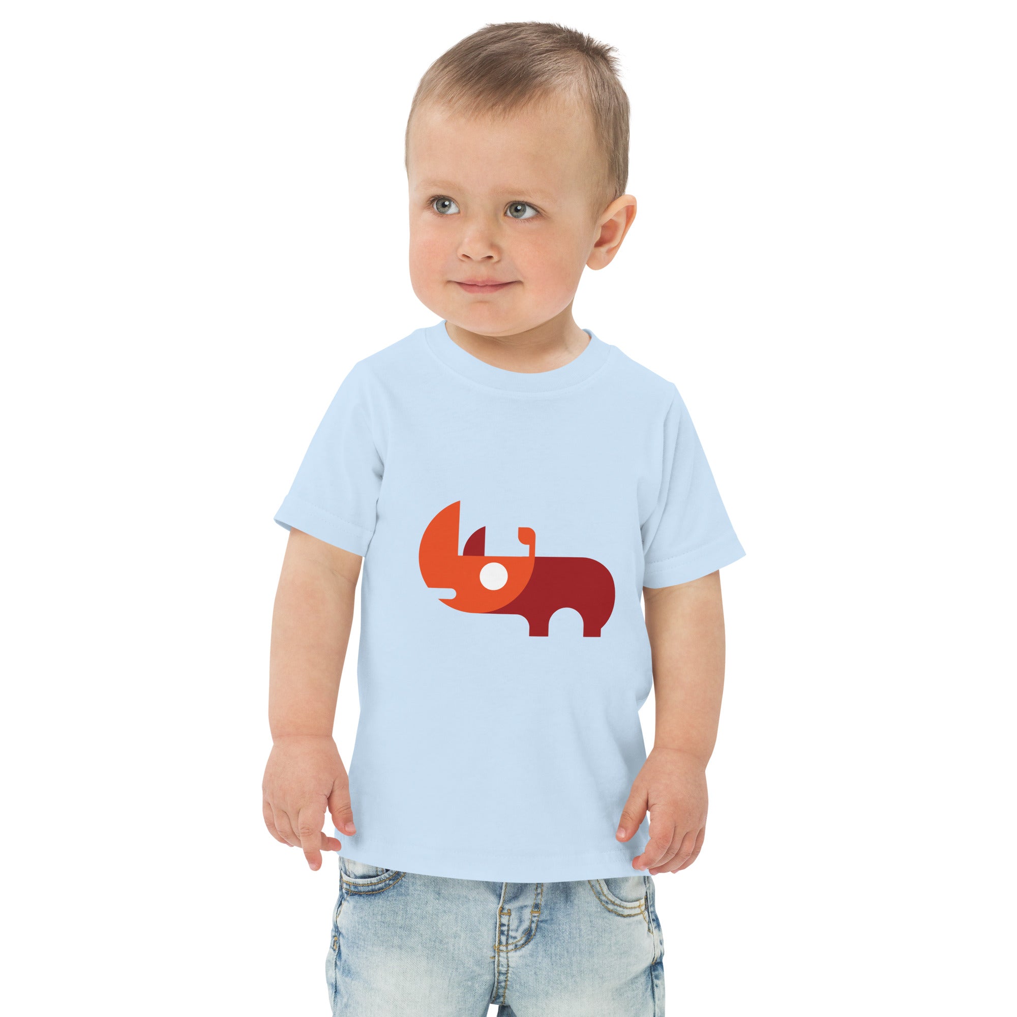 Toddler jersey t shirt Rhino