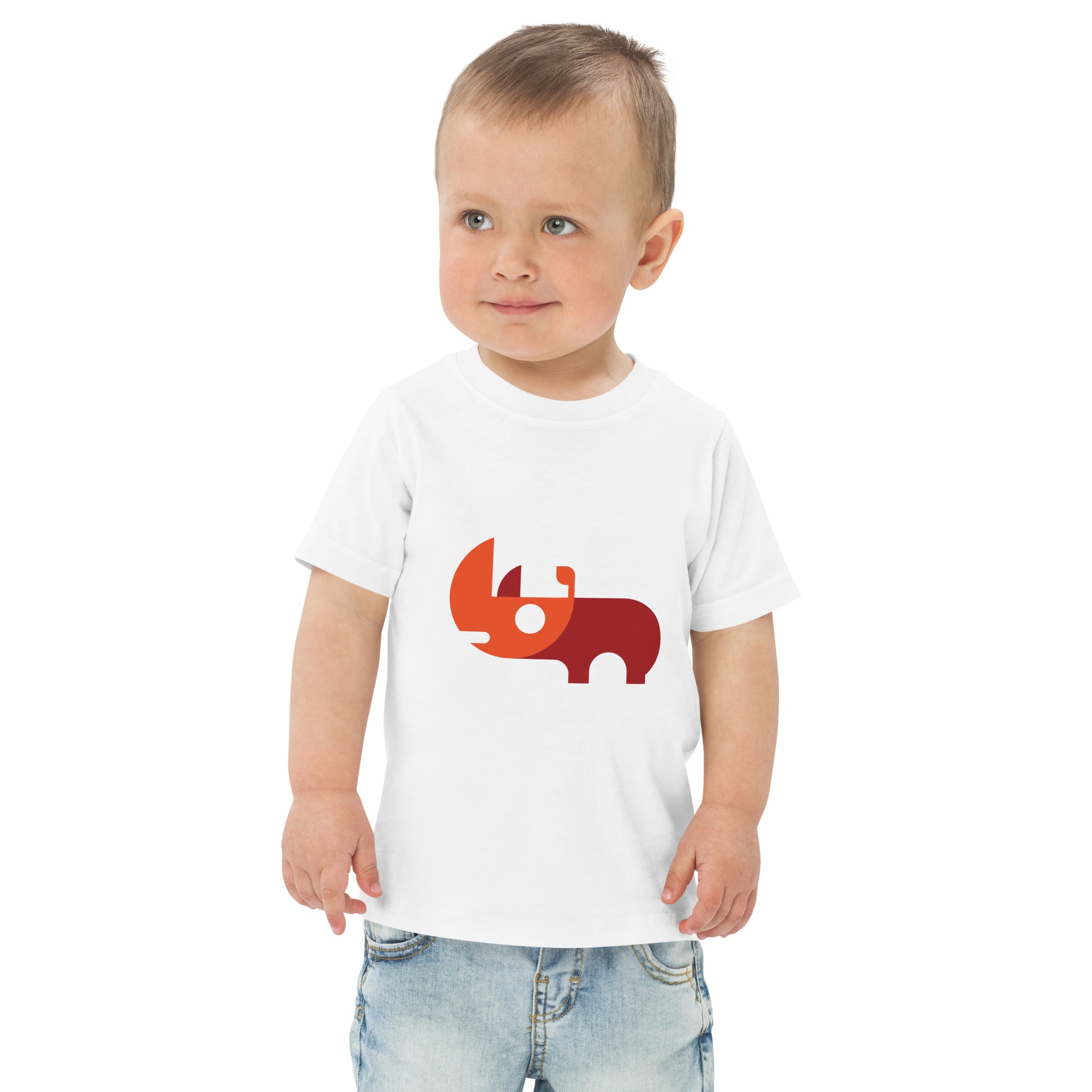 Toddler jersey t shirt Rhino