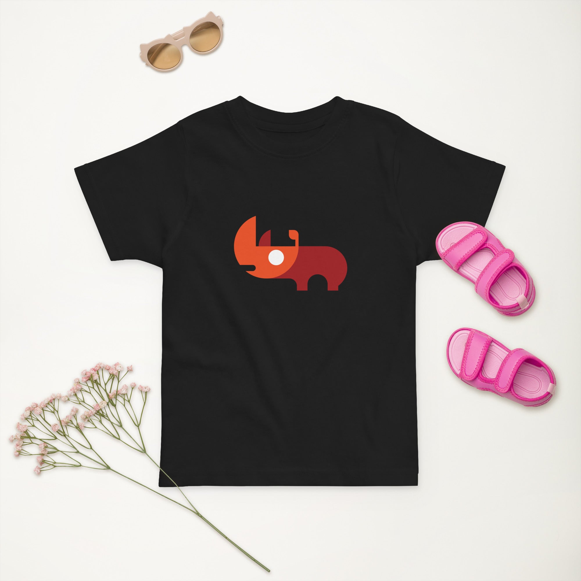 Toddler jersey t shirt Rhino