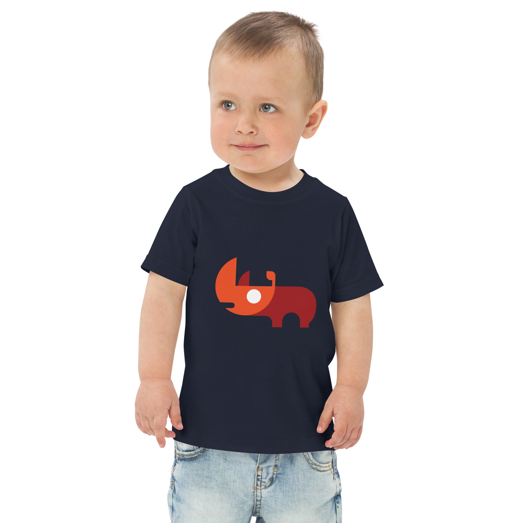 Toddler jersey t shirt Rhino