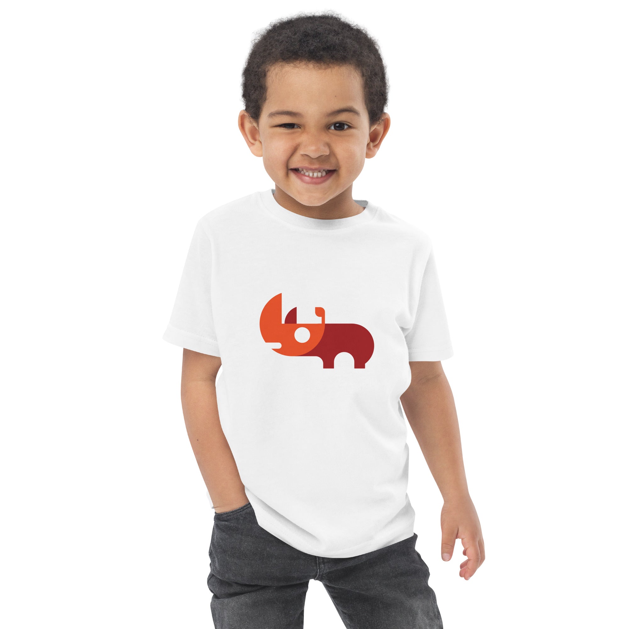 Toddler jersey t shirt Rhino