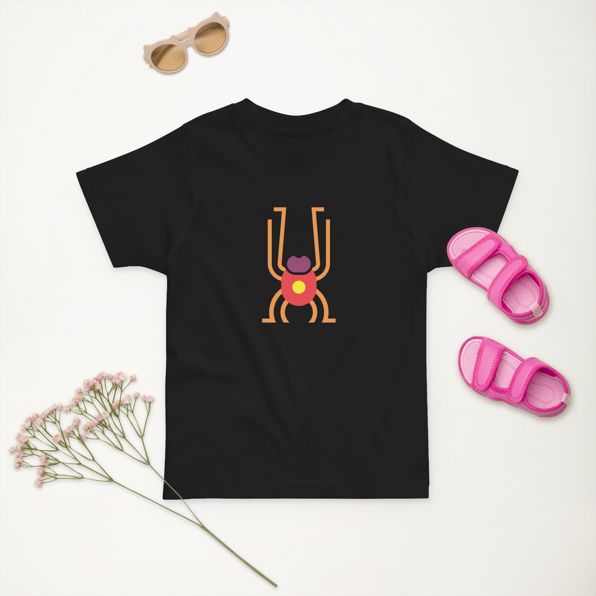 Toddler jersey t shirt Spider