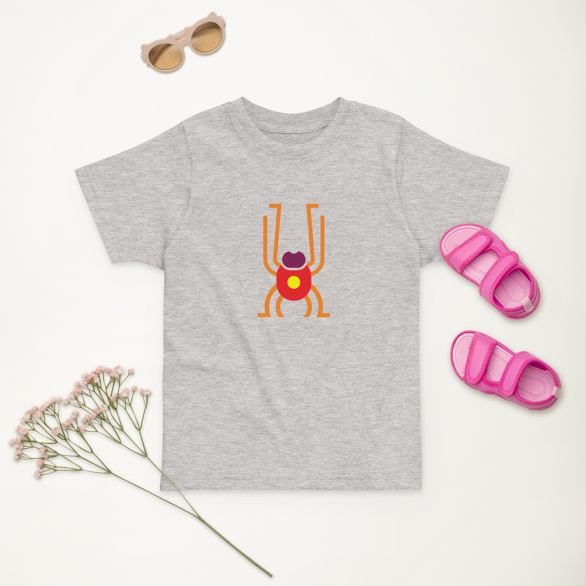 Toddler jersey t shirt Spider