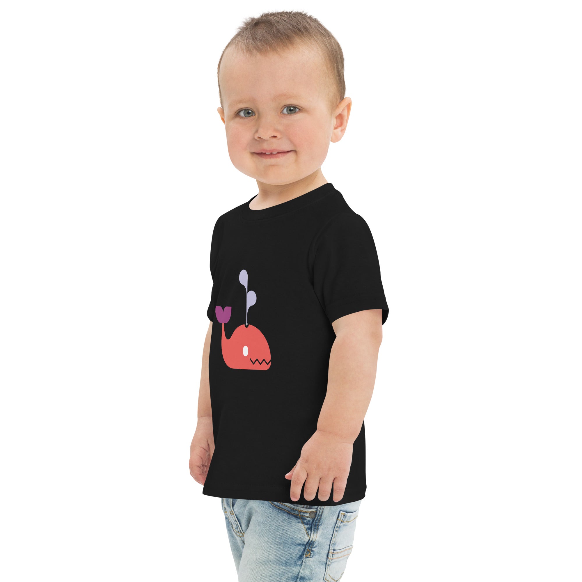 Toddler jersey t shirt Whale