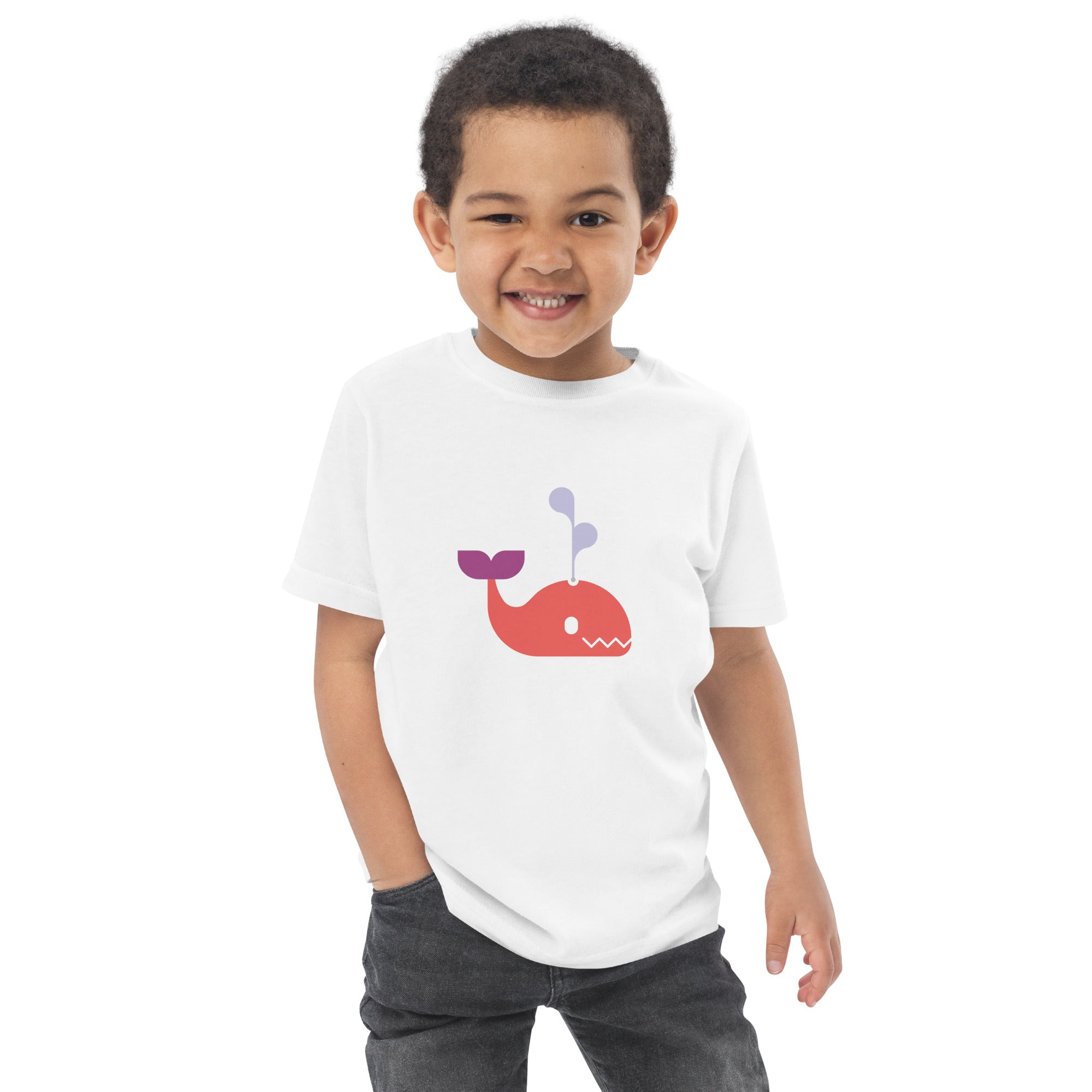 Toddler jersey t shirt Whale