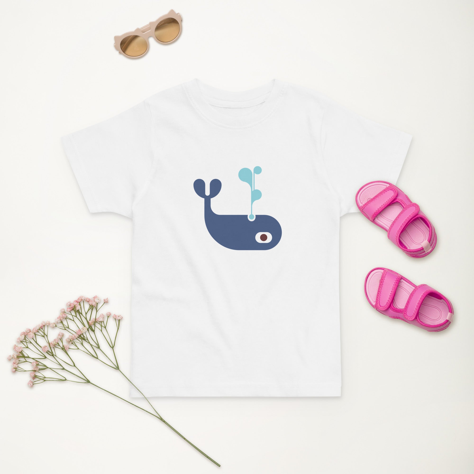 Toddler jersey t shirt Whale II