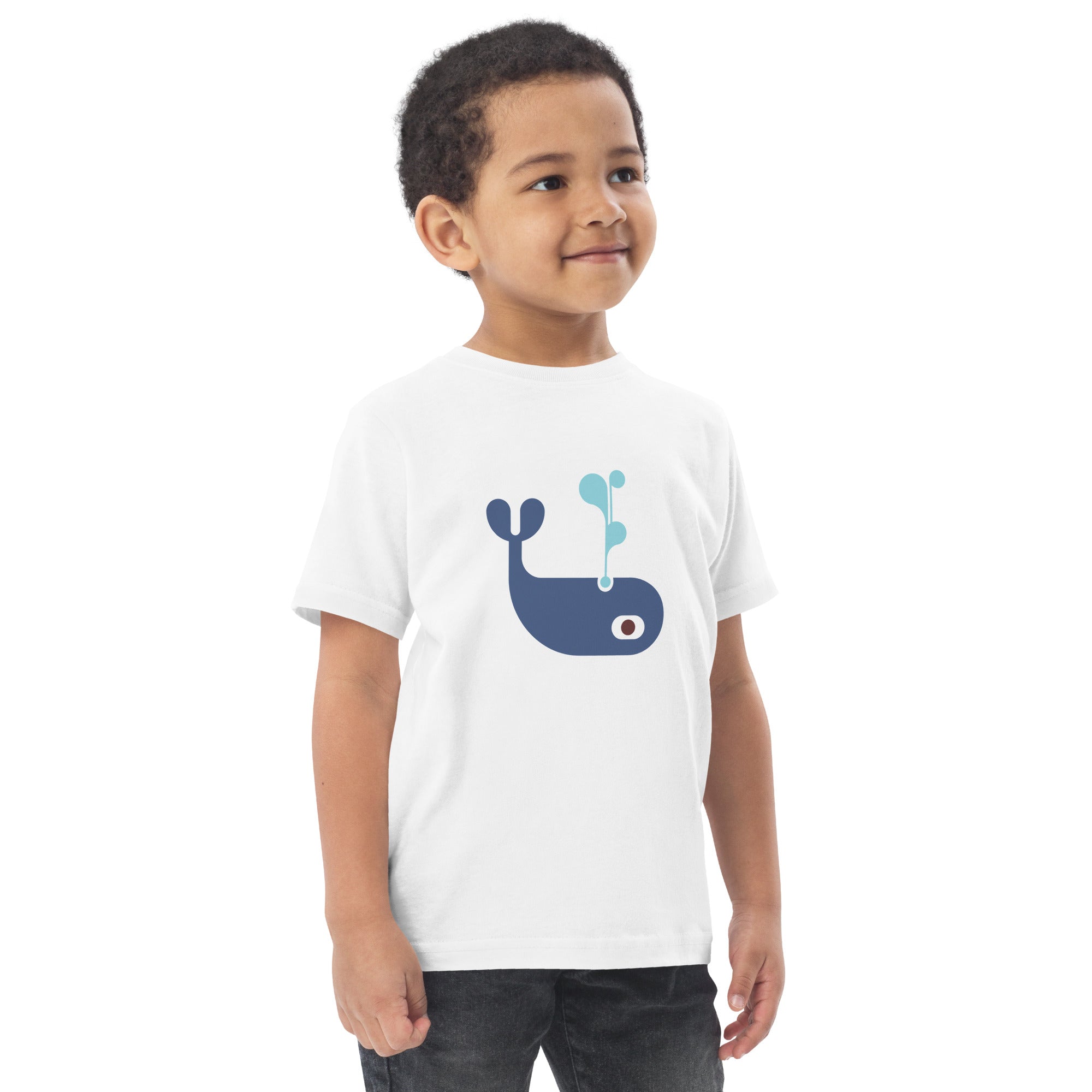 Toddler jersey t shirt Whale II